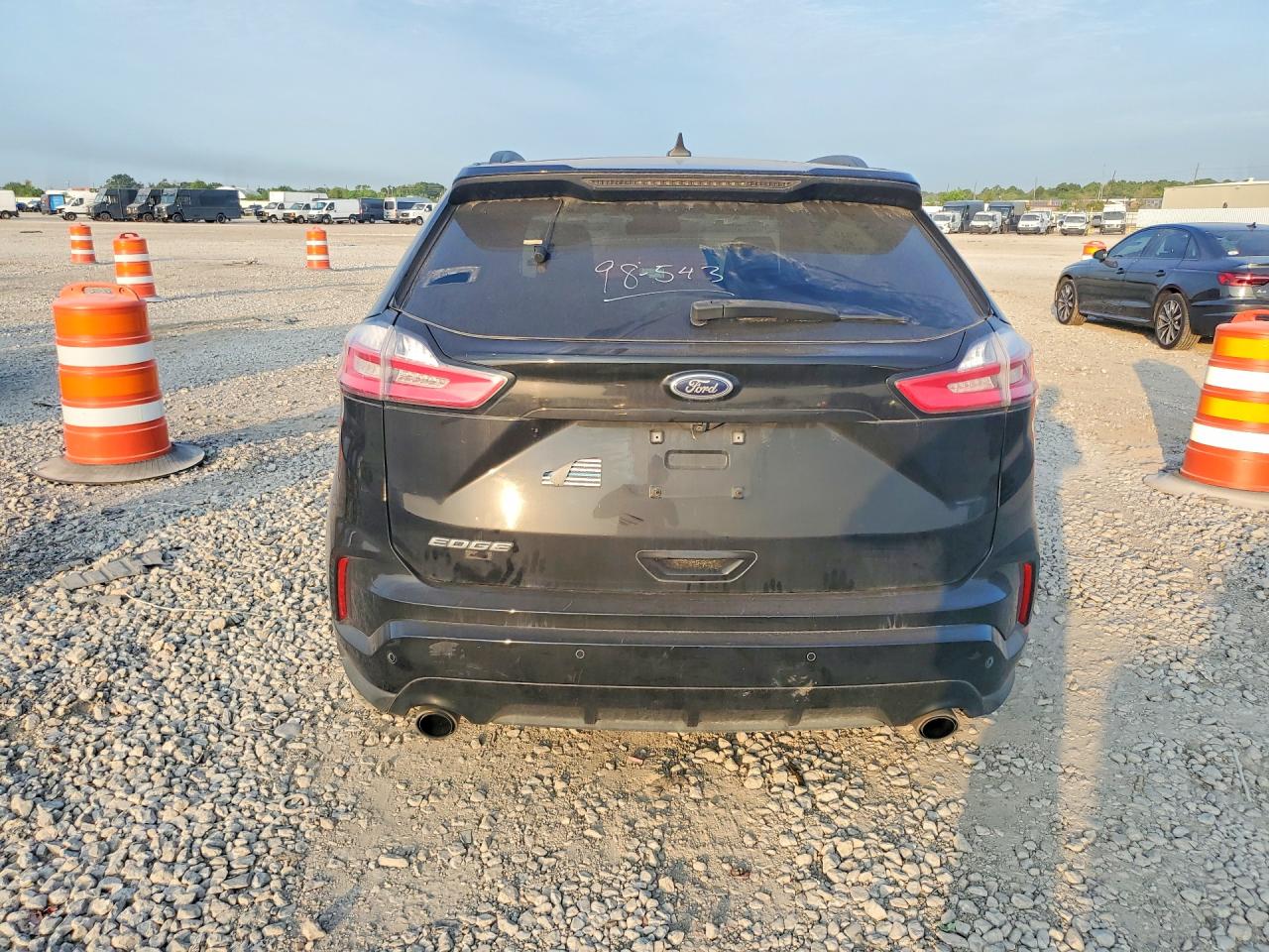 2020 Ford Edge Sel Black vin: 2FMPK3J99LBB62036