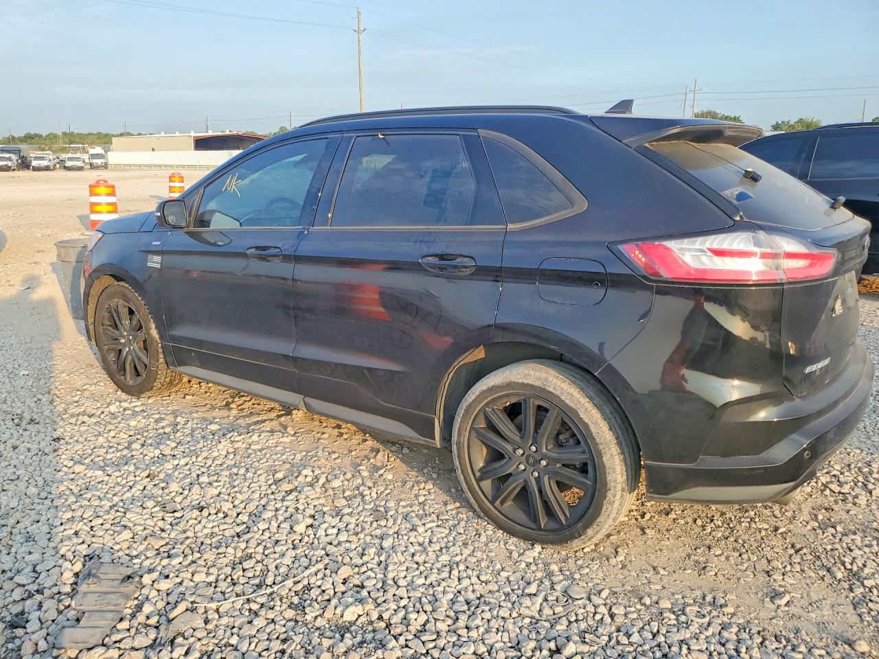 2020 Ford Edge Sel Black vin: 2FMPK3J99LBB62036
