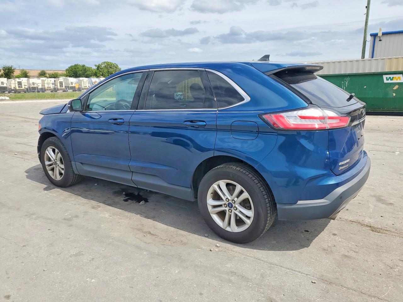 2020 Ford Edge Sel Blue vin: 2FMPK3J9XLBB53443