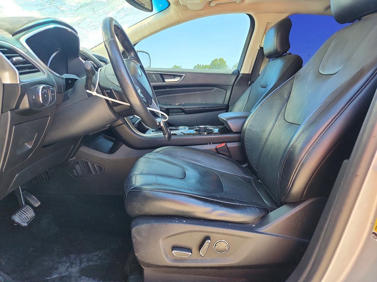 2015 Ford Edge Titanium Серебряный vin: 2FMPK3K81FBB12337