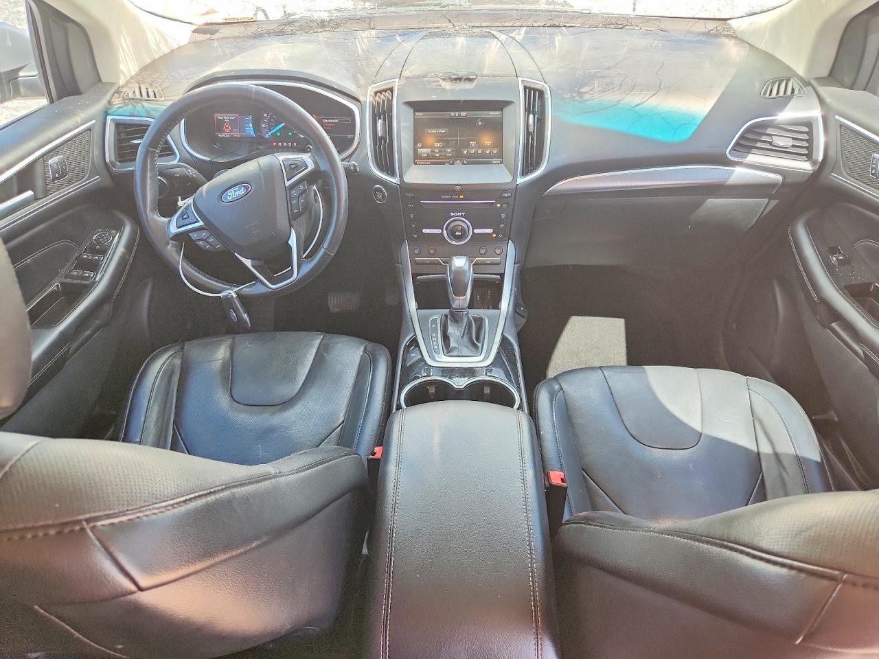 2015 Ford Edge Titanium Серебряный vin: 2FMPK3K81FBB12337