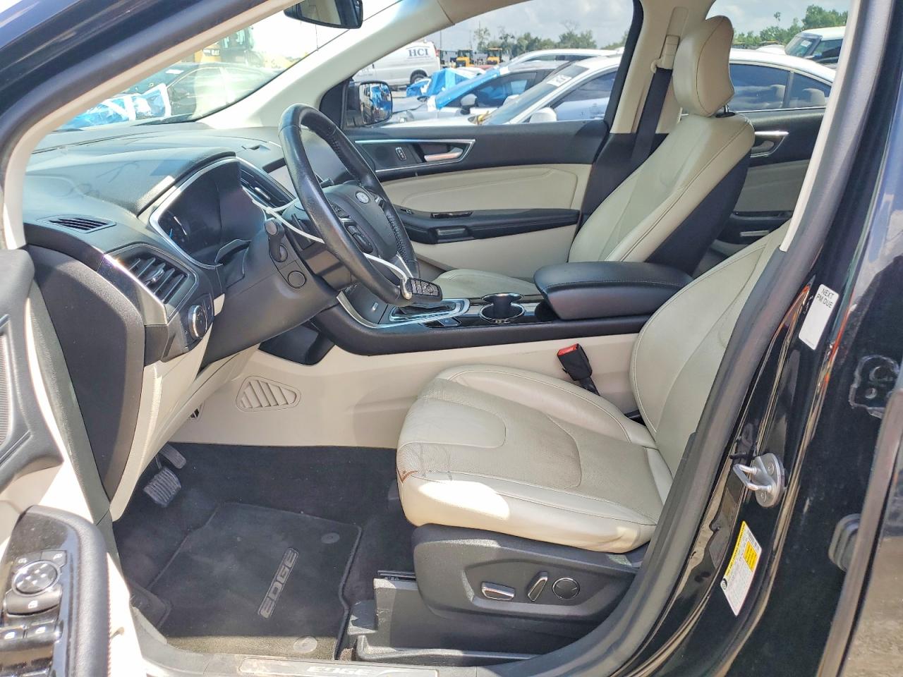 2018 Ford Edge Titanium Черный vin: 2FMPK3K81JBC13578