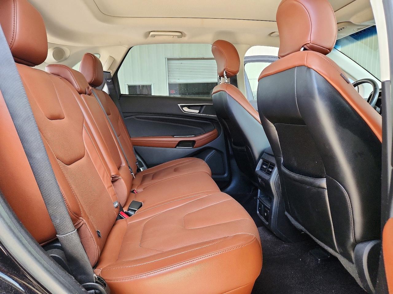 2016 Ford Edge Titanium Черный vin: 2FMPK3K83GBB76851
