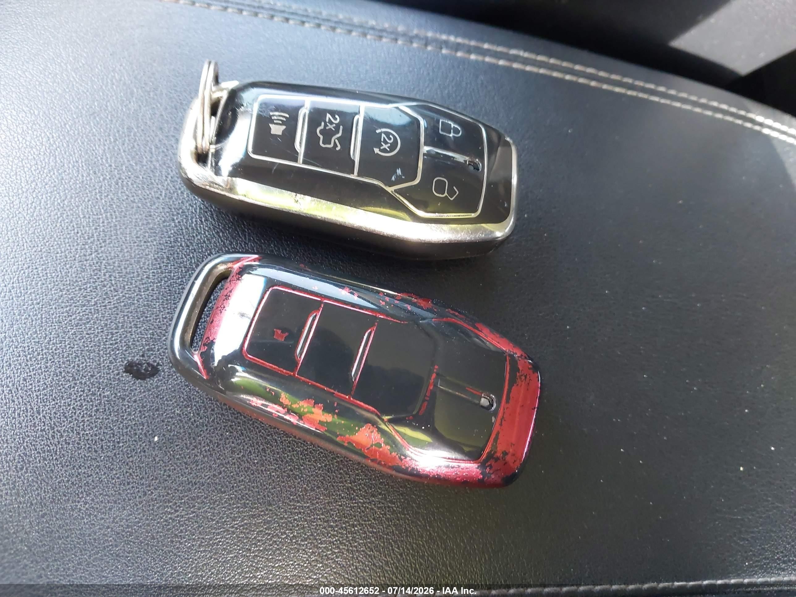 2015 Ford Edge Titanium Черный vin: 2FMPK3K89FBC26182