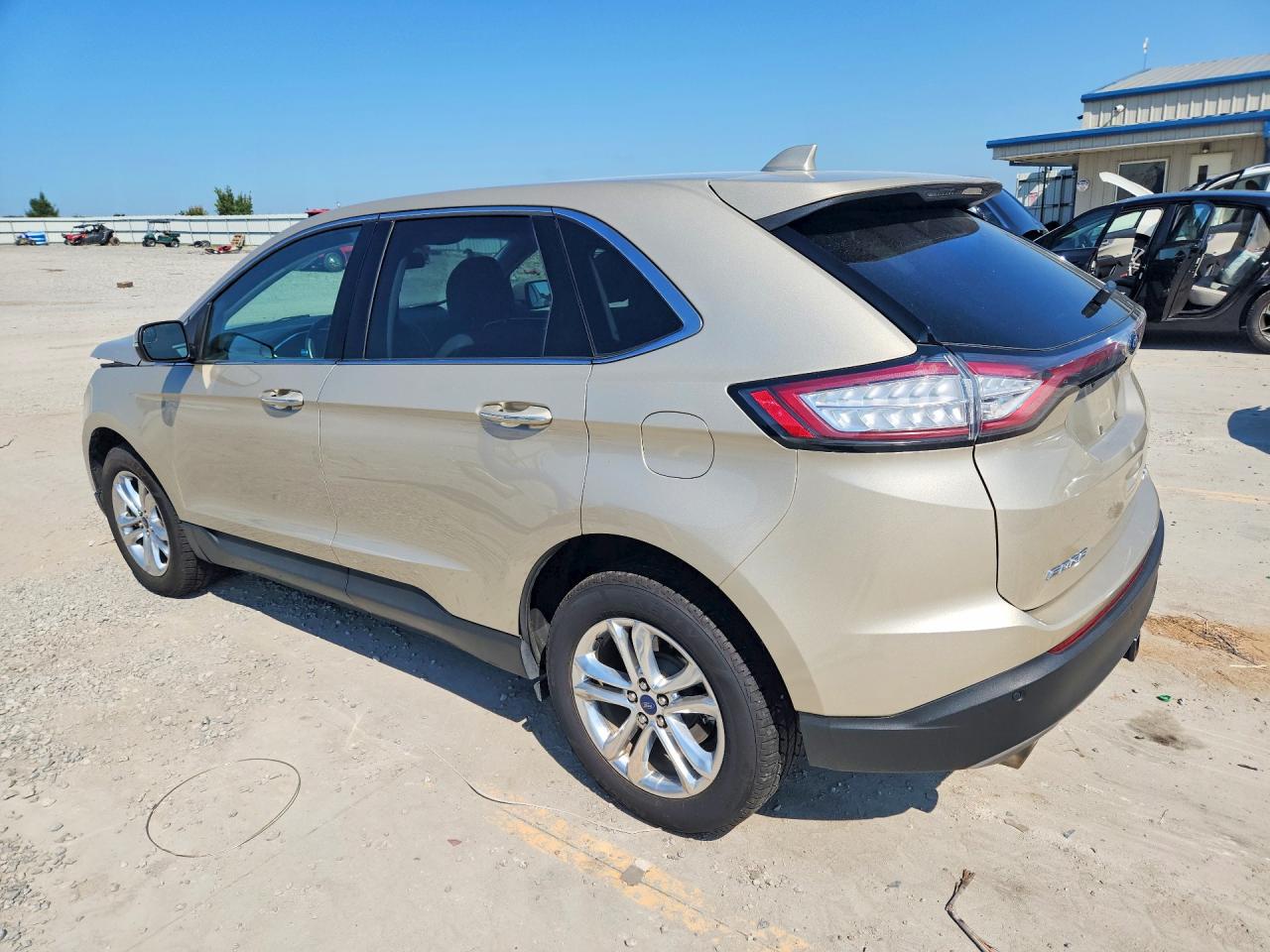 2017 Ford Edge Titanium Black vin: 2FMPK3K89HBC40893