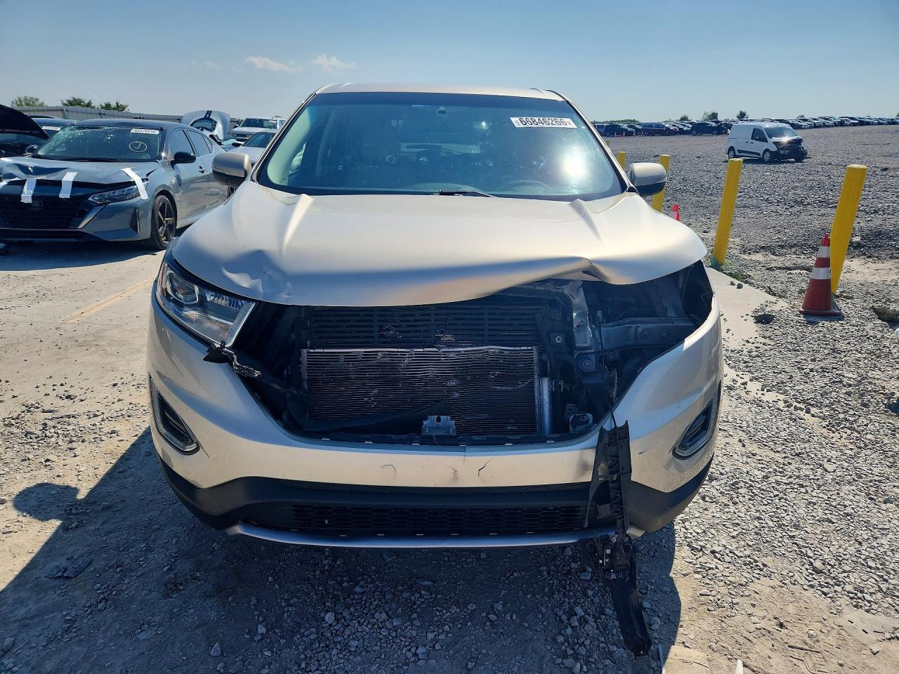 2017 Ford Edge Titanium Black vin: 2FMPK3K89HBC40893
