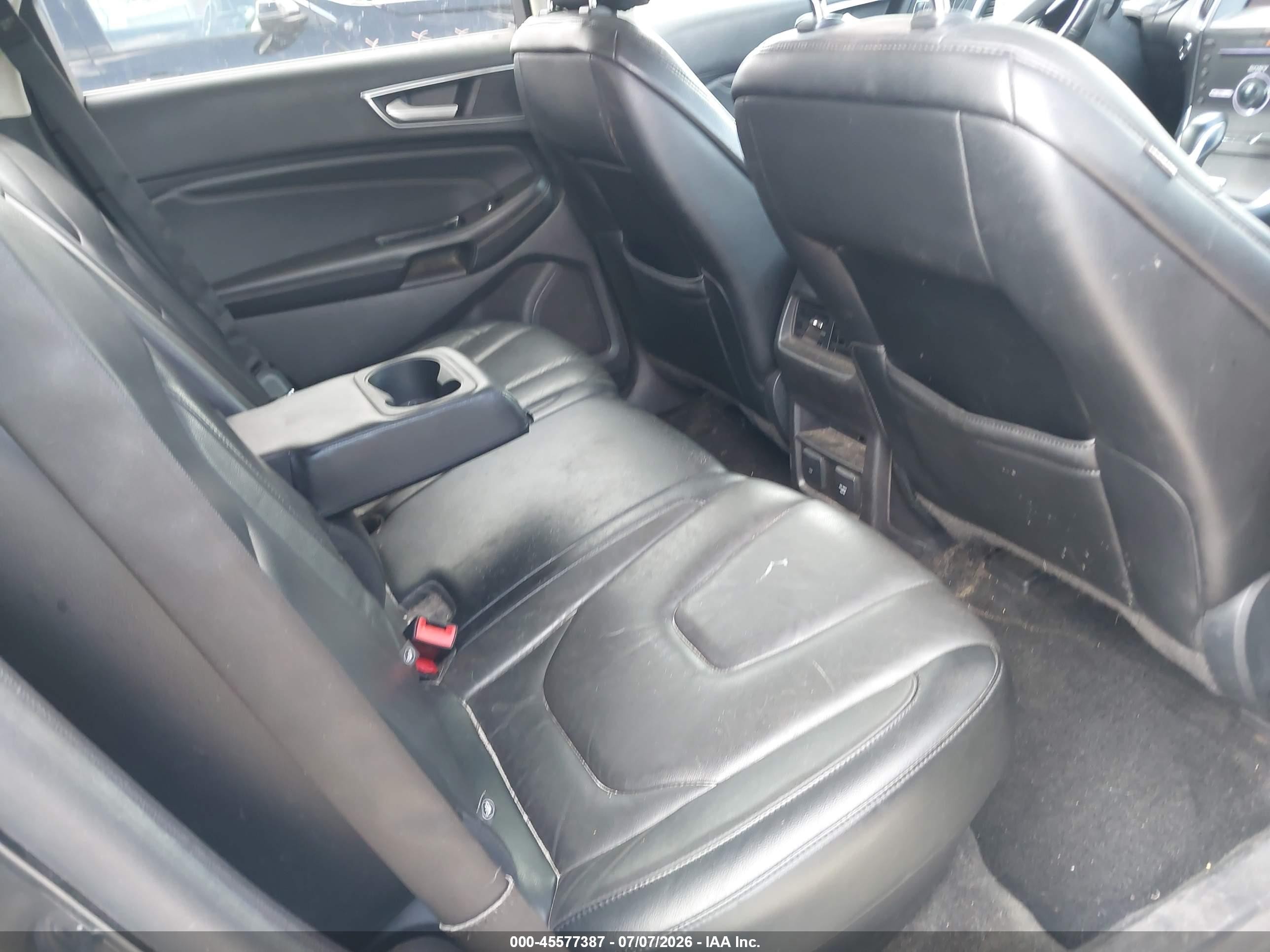 2015 Ford Edge Titanium Green vin: 2FMPK3K90FBB46858