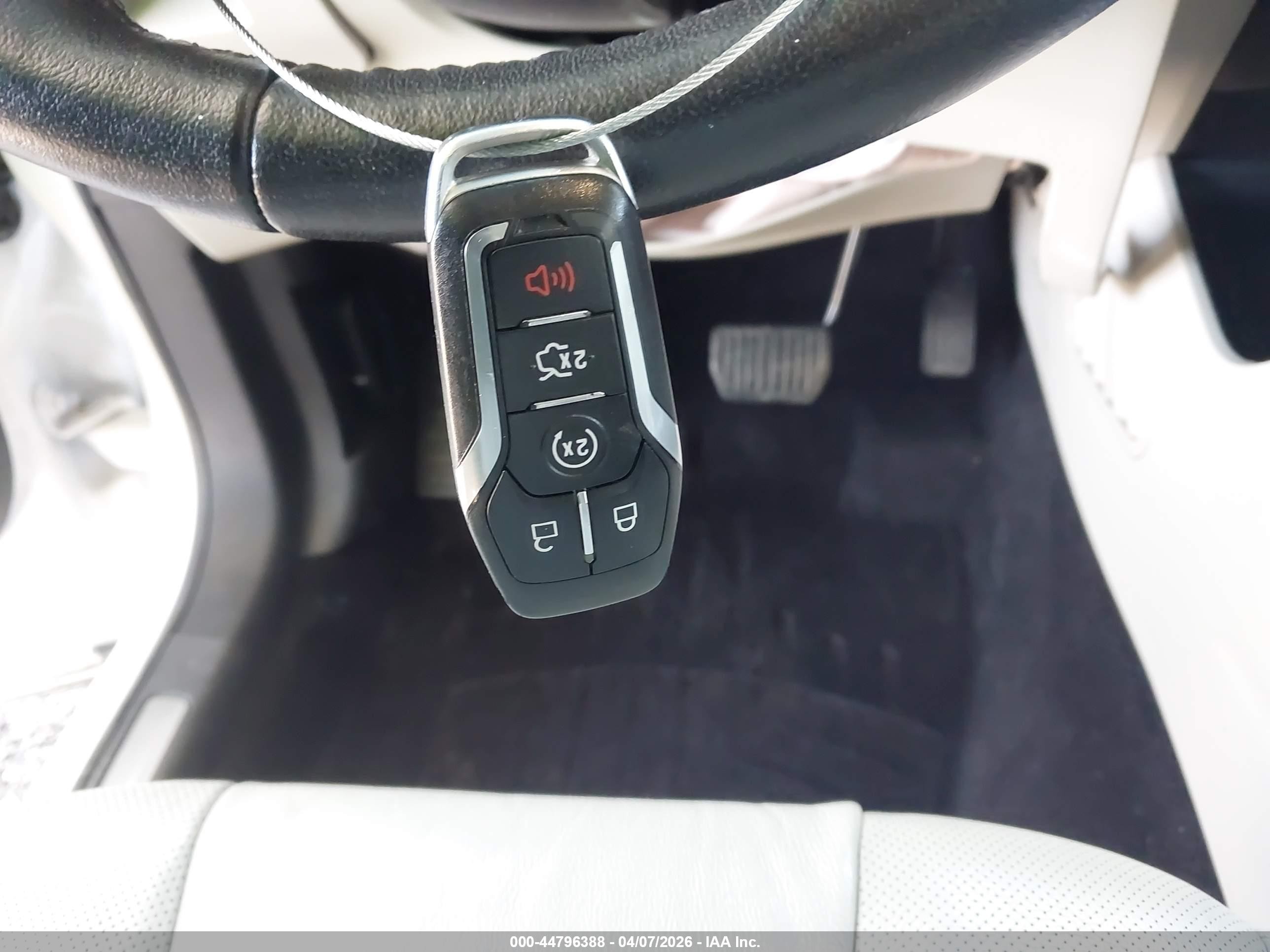 2015 Ford Edge Titanium Белый vin: 2FMPK3K90FBB59416