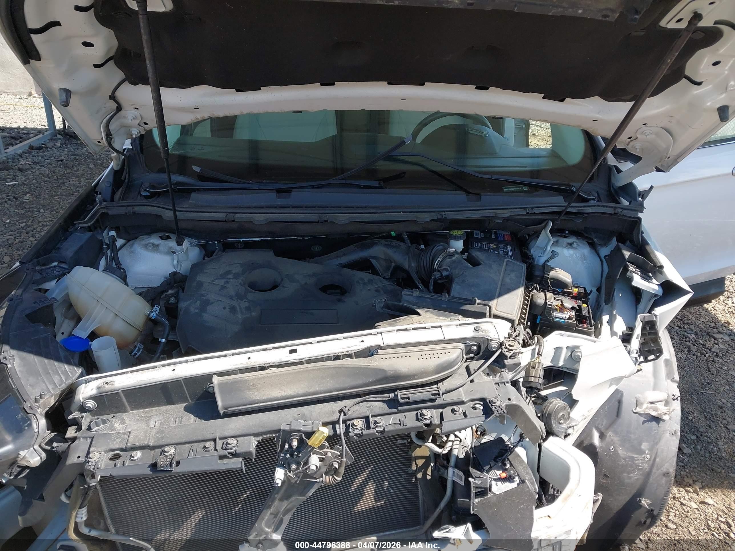 2015 Ford Edge Titanium Белый vin: 2FMPK3K90FBB59416
