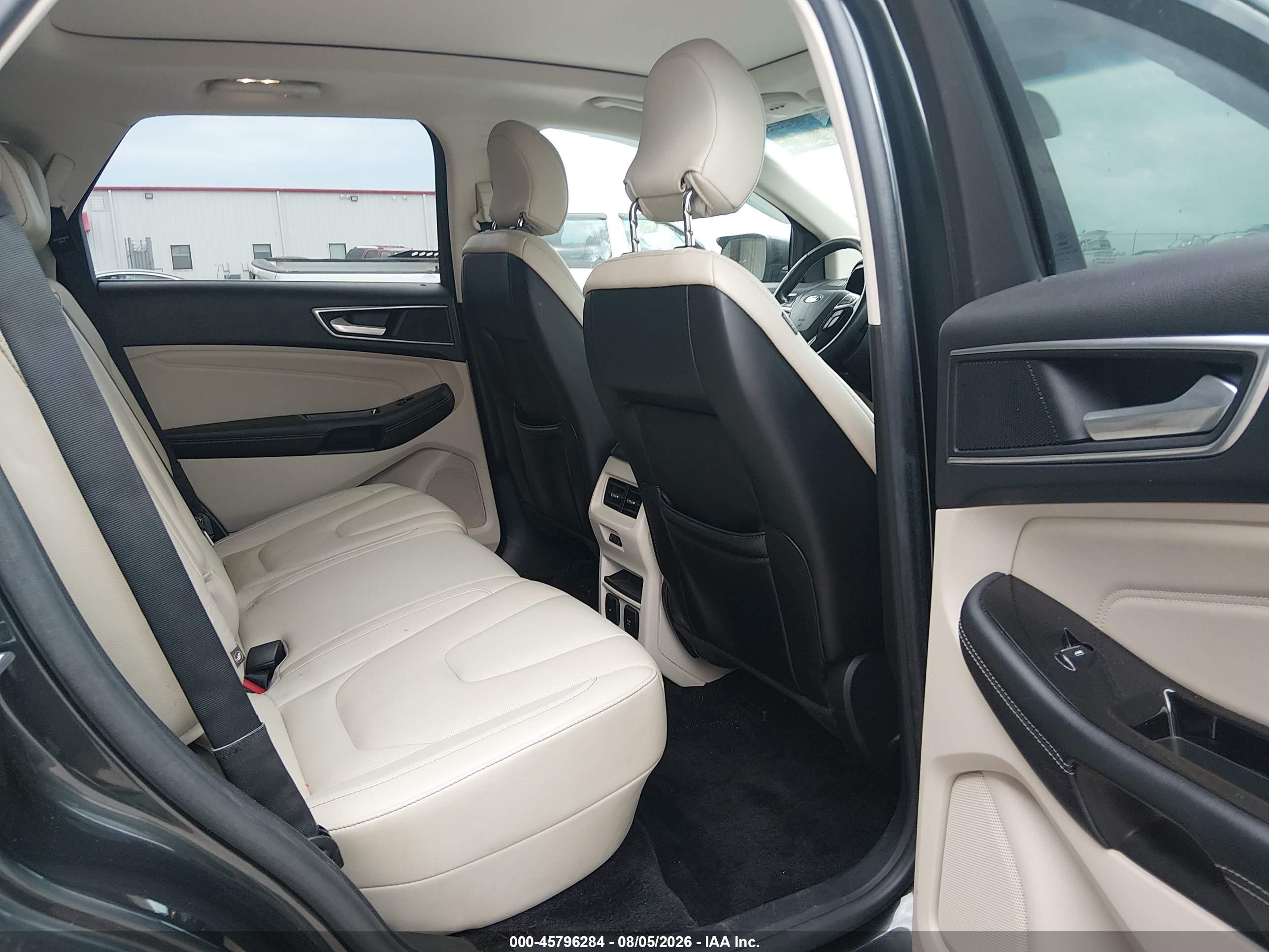 2015 Ford Edge Titanium Black vin: 2FMPK3K90FBC33868