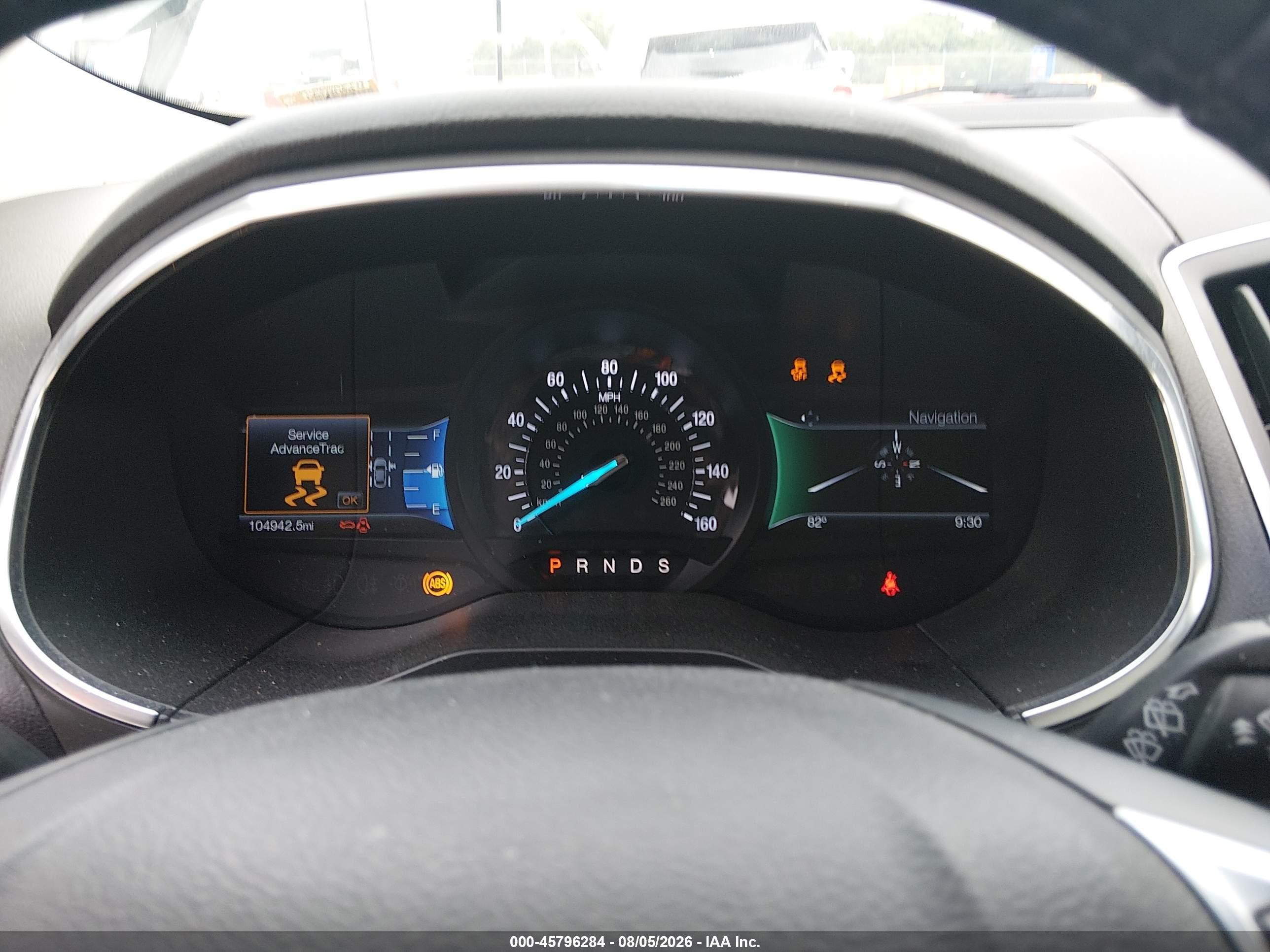 2015 Ford Edge Titanium Black vin: 2FMPK3K90FBC33868