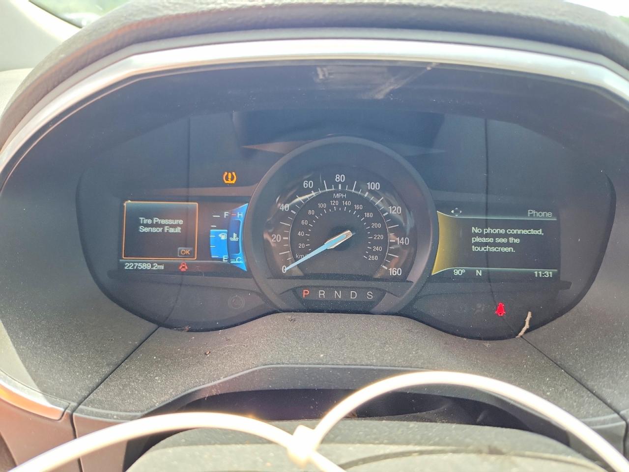 2018 Ford Edge Titanium Серебряный vin: 2FMPK3K90JBB42625