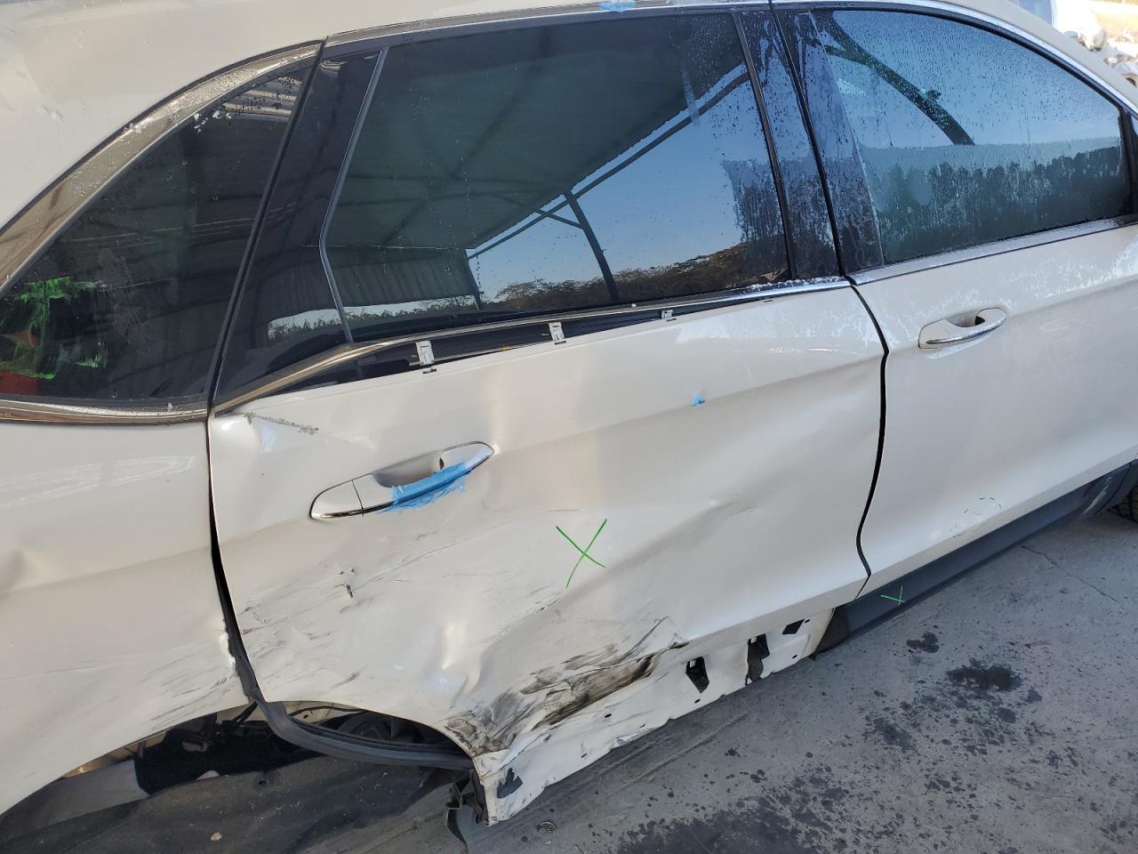 2019 Ford Edge Titanium White vin: 2FMPK3K90KBB03194
