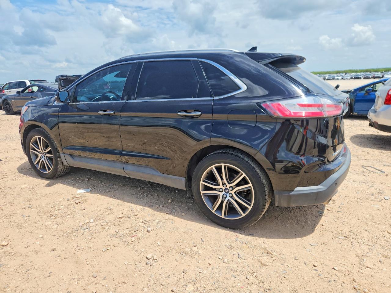 2019 Ford Edge Titanium Black vin: 2FMPK3K91KBC61818