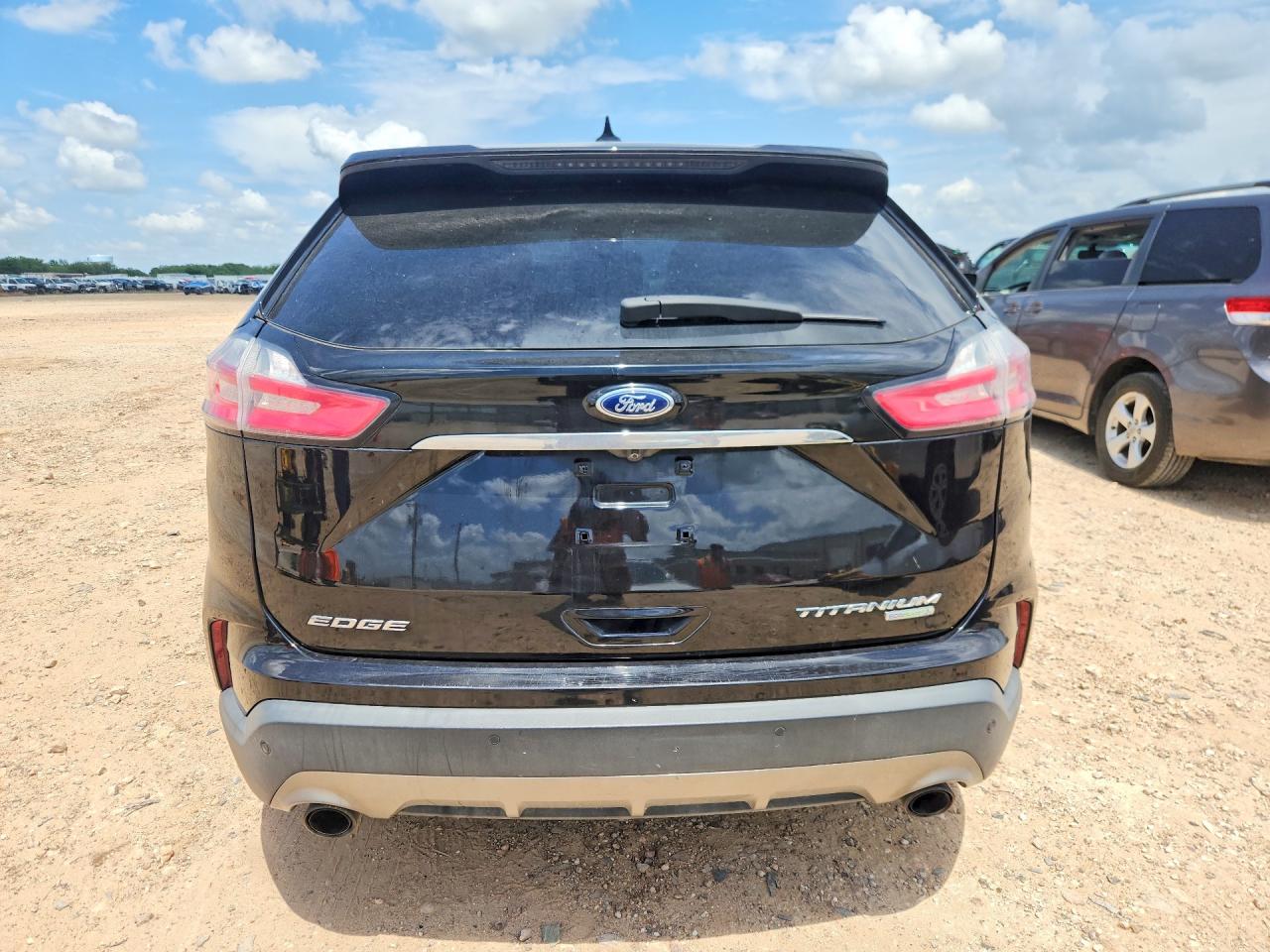 2019 Ford Edge Titanium Black vin: 2FMPK3K91KBC61818