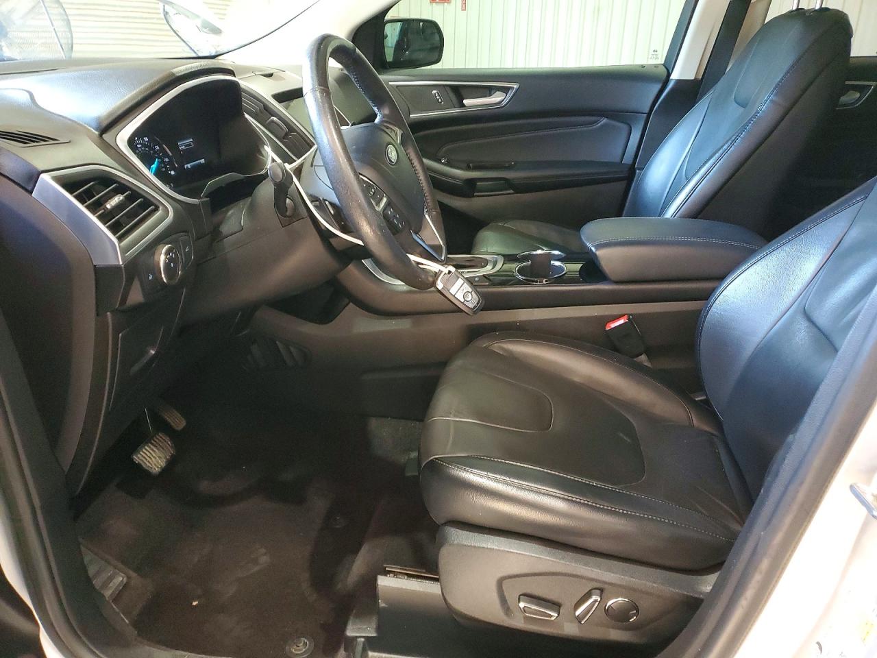 2017 Ford Edge Titanium Серебряный vin: 2FMPK3K92HBB75572