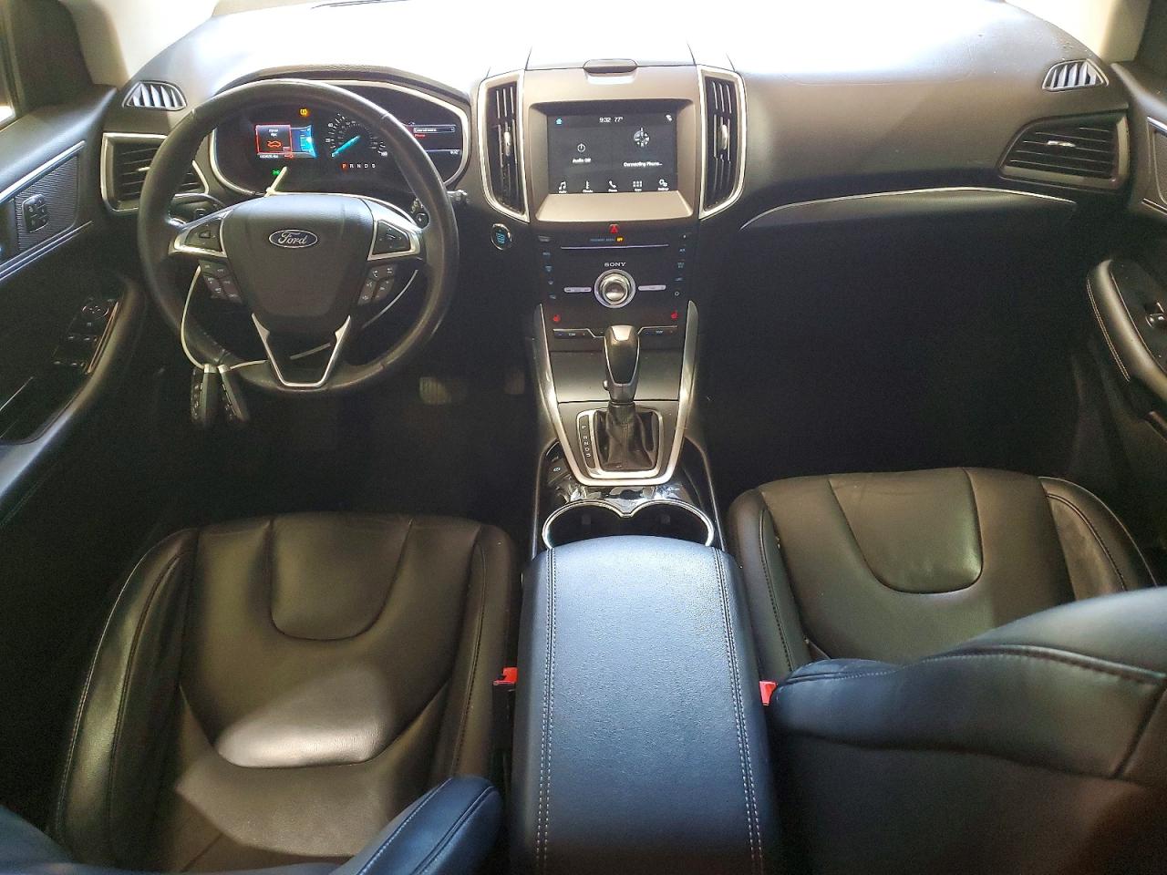 2017 Ford Edge Titanium Серебряный vin: 2FMPK3K92HBB75572
