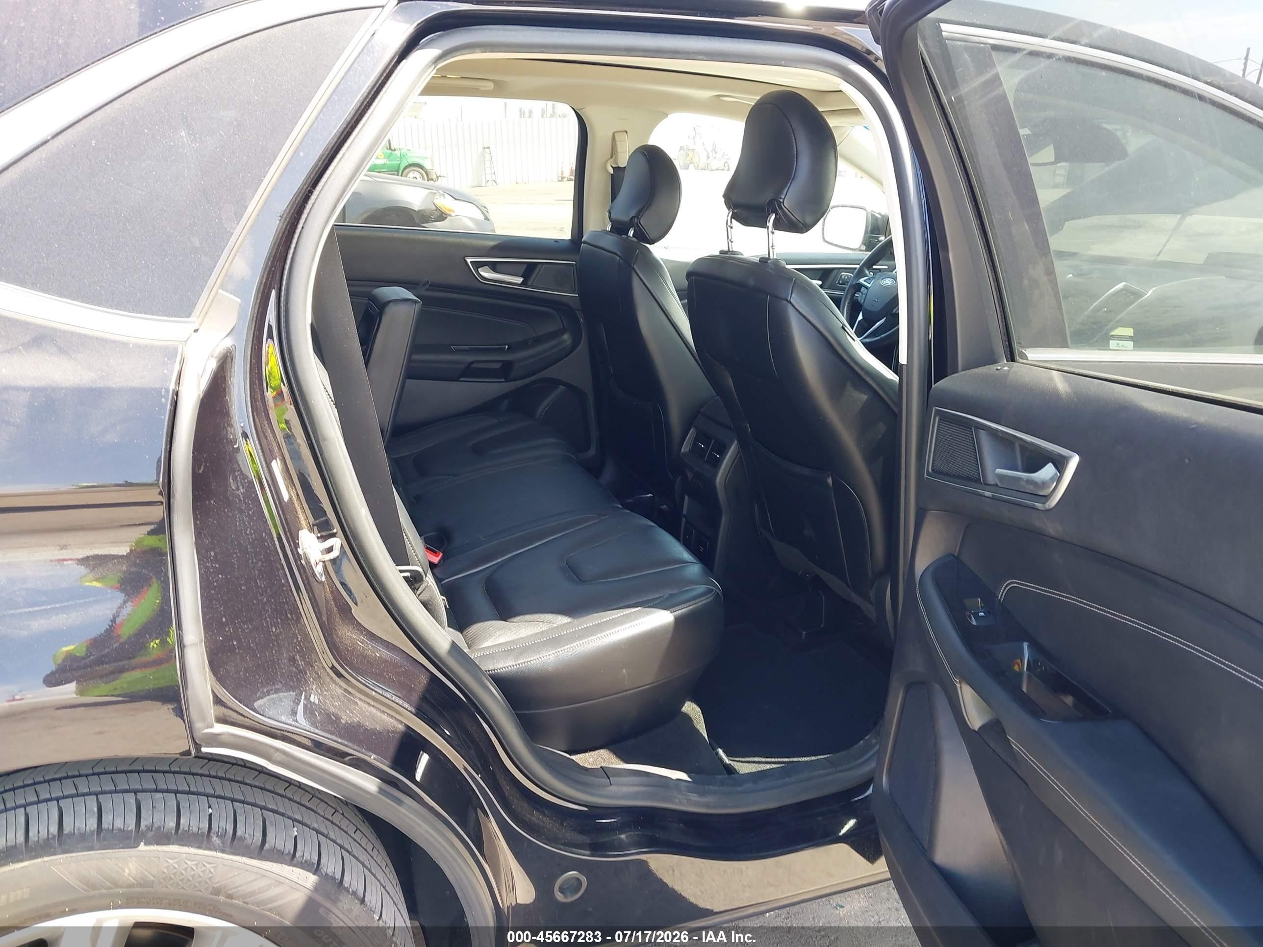 2019 Ford Edge Titanium Black vin: 2FMPK3K92KBC37348