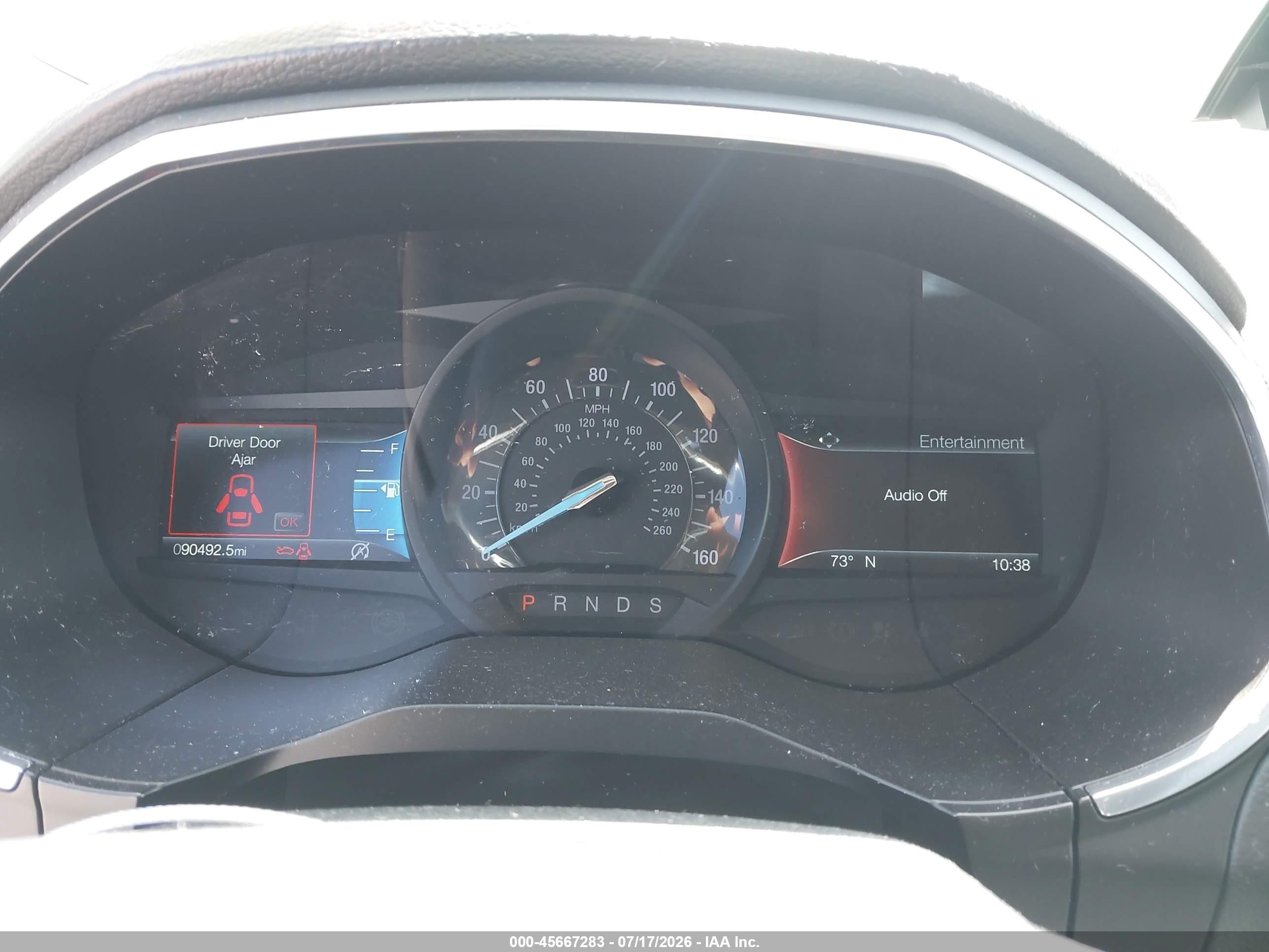 2019 Ford Edge Titanium Black vin: 2FMPK3K92KBC37348