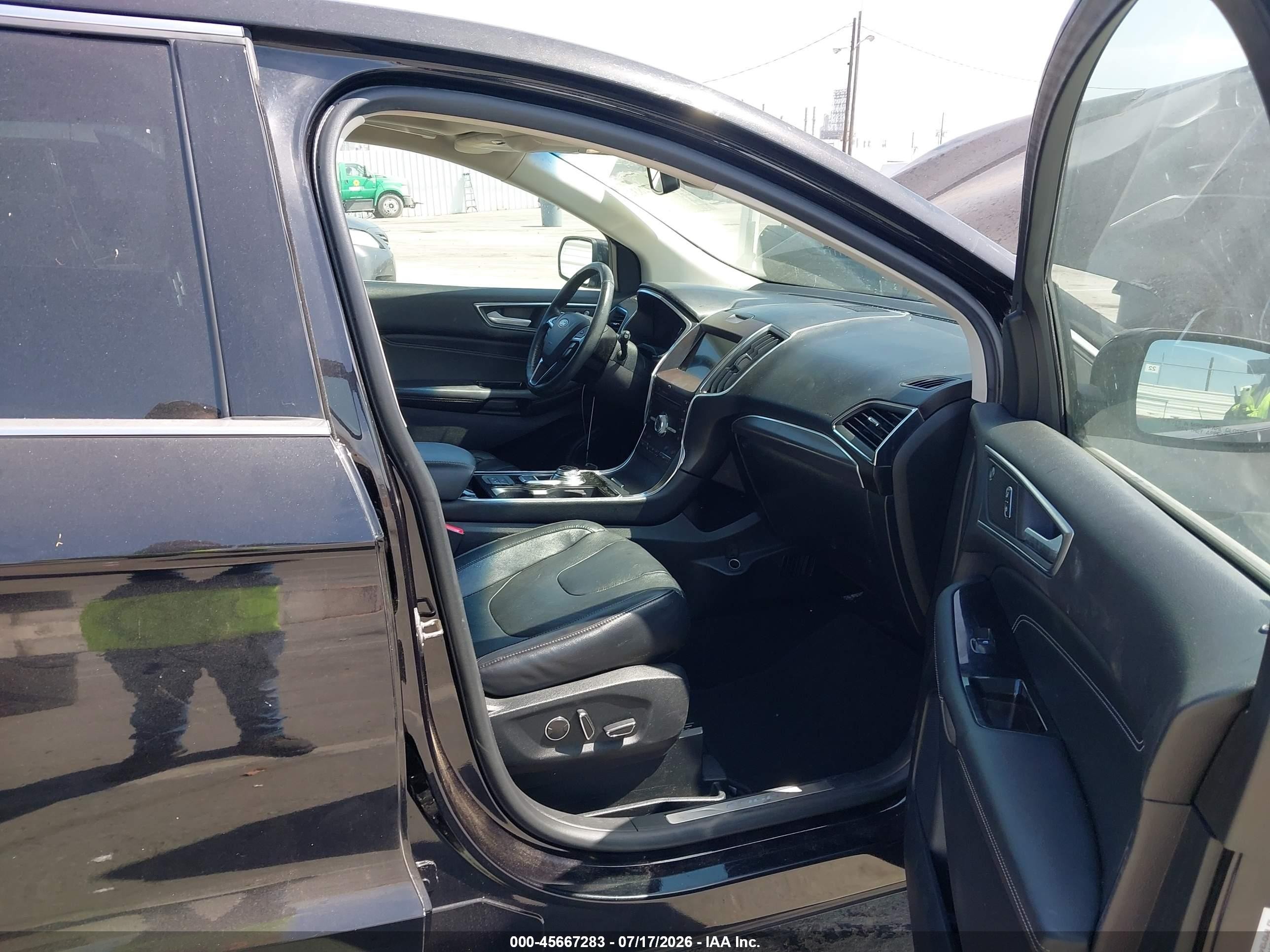 2019 Ford Edge Titanium Black vin: 2FMPK3K92KBC37348