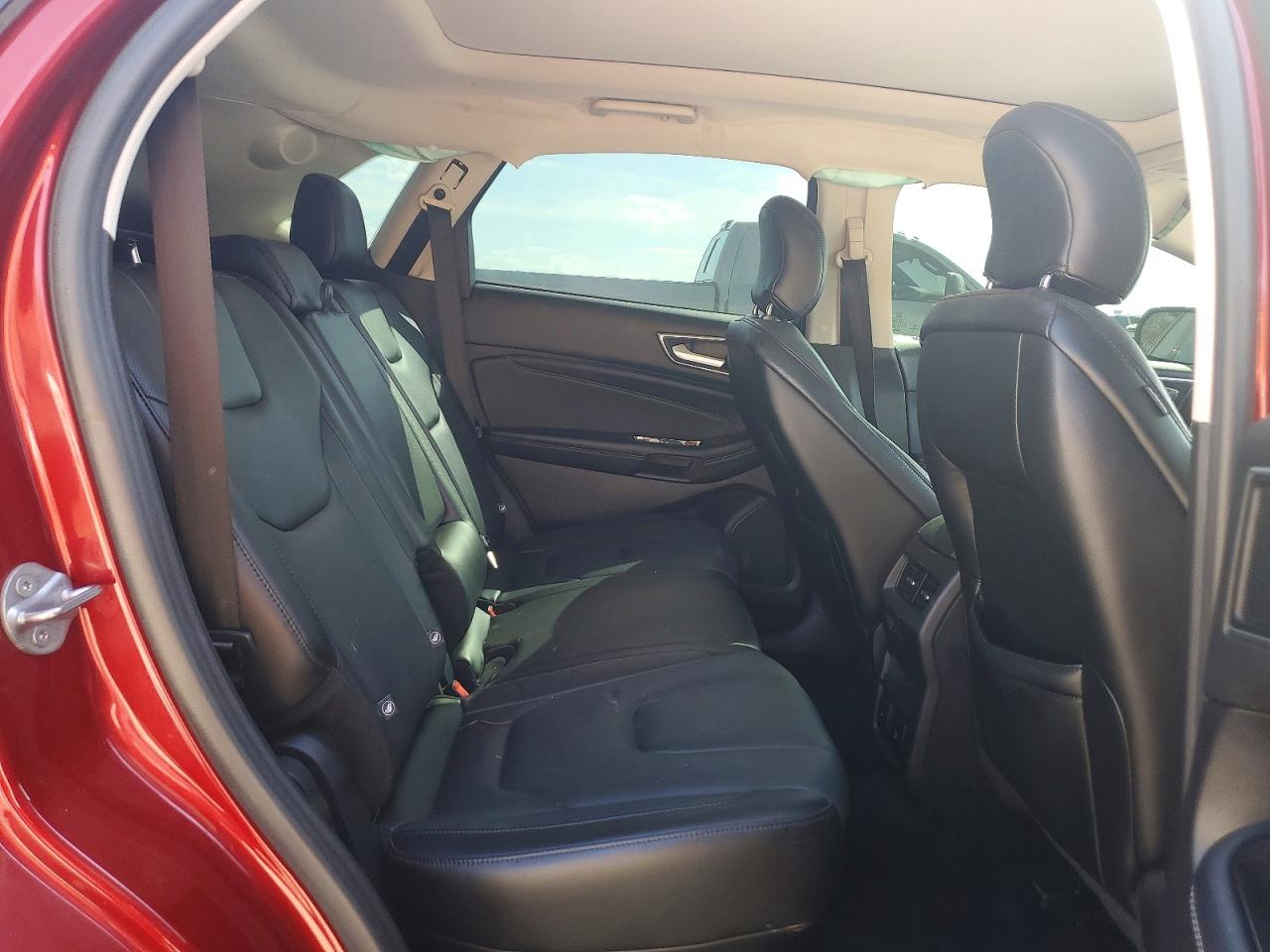 2016 Ford Edge Titanium Красный vin: 2FMPK3K94GBB81906