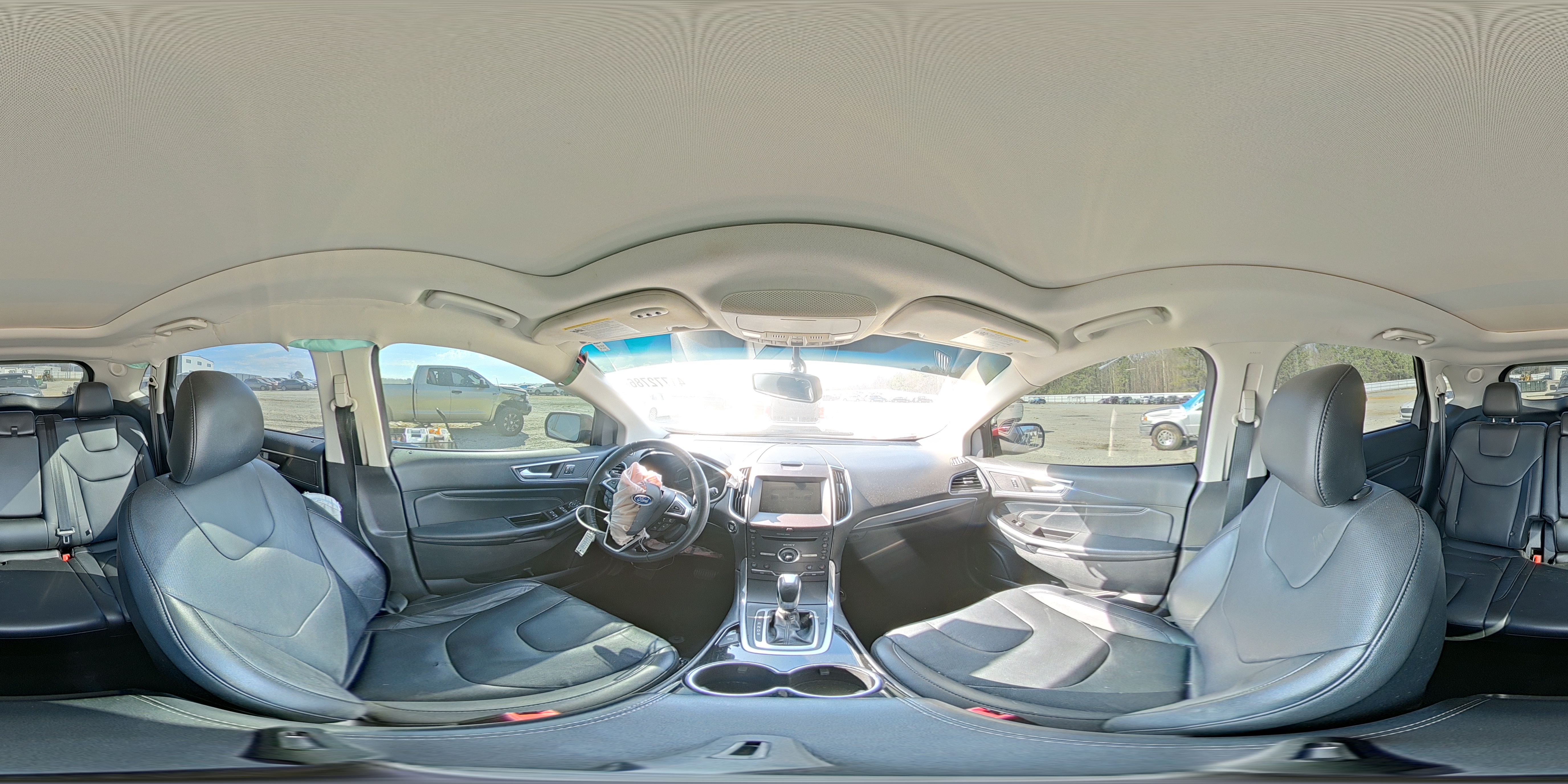 2016 Ford Edge Titanium Красный vin: 2FMPK3K94GBB81906