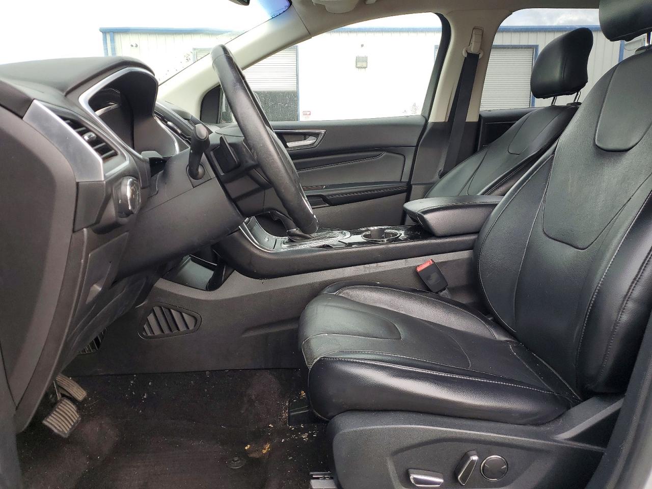 2017 Ford Edge Titanium Silver vin: 2FMPK3K94HBB75394