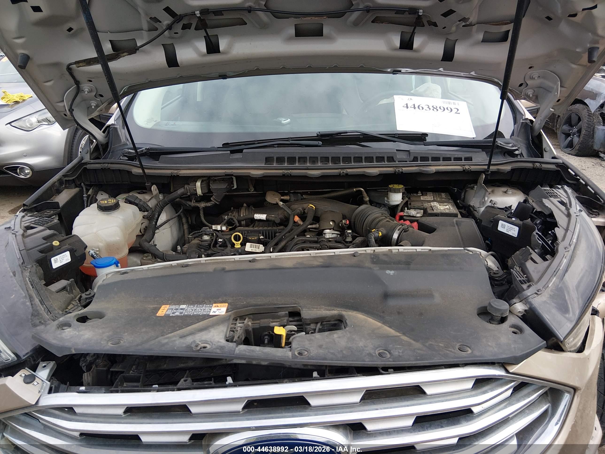 2020 Ford Edge Titanium Gold vin: 2FMPK3K94LBA71965