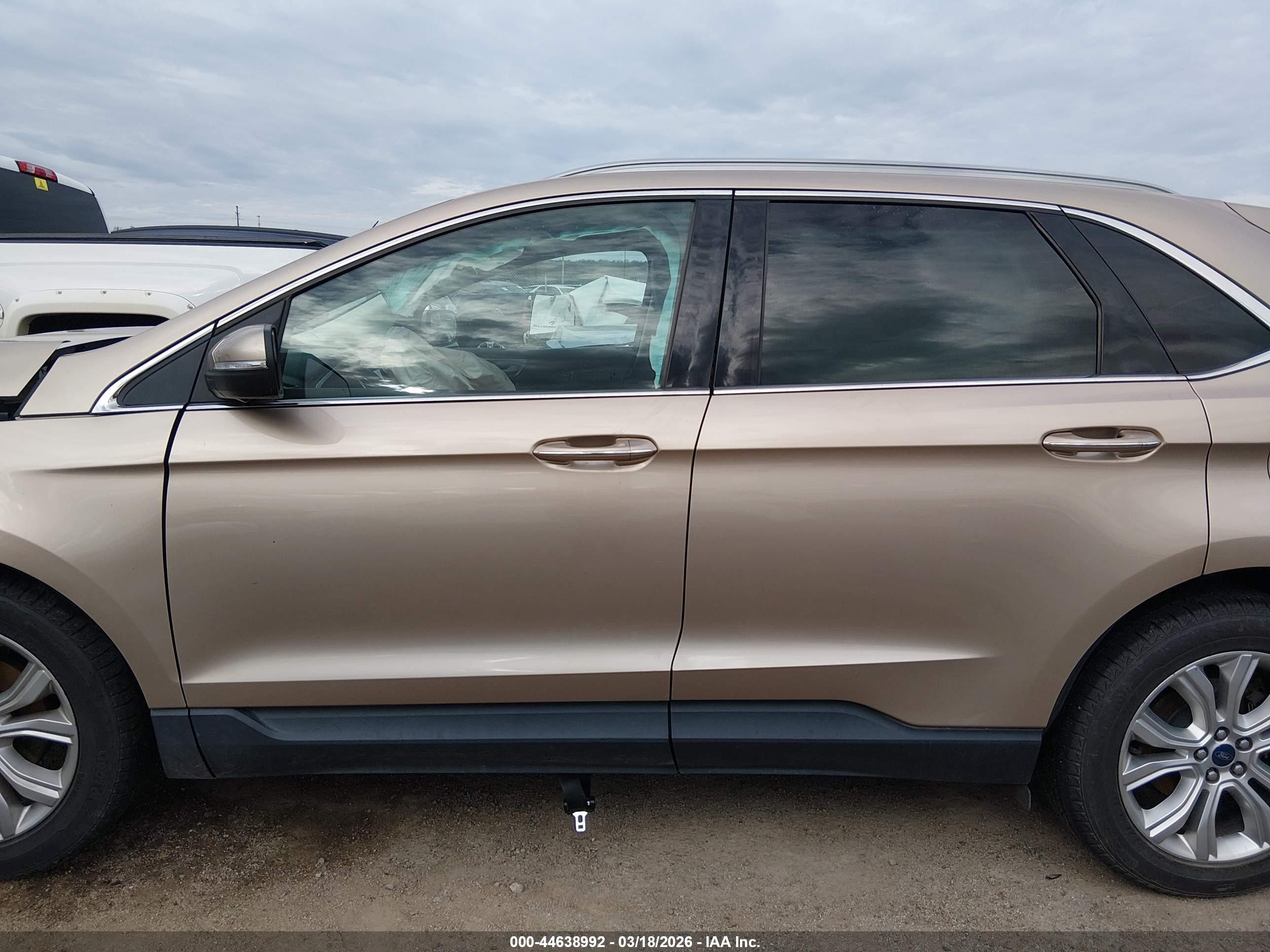 2020 Ford Edge Titanium Gold vin: 2FMPK3K94LBA71965