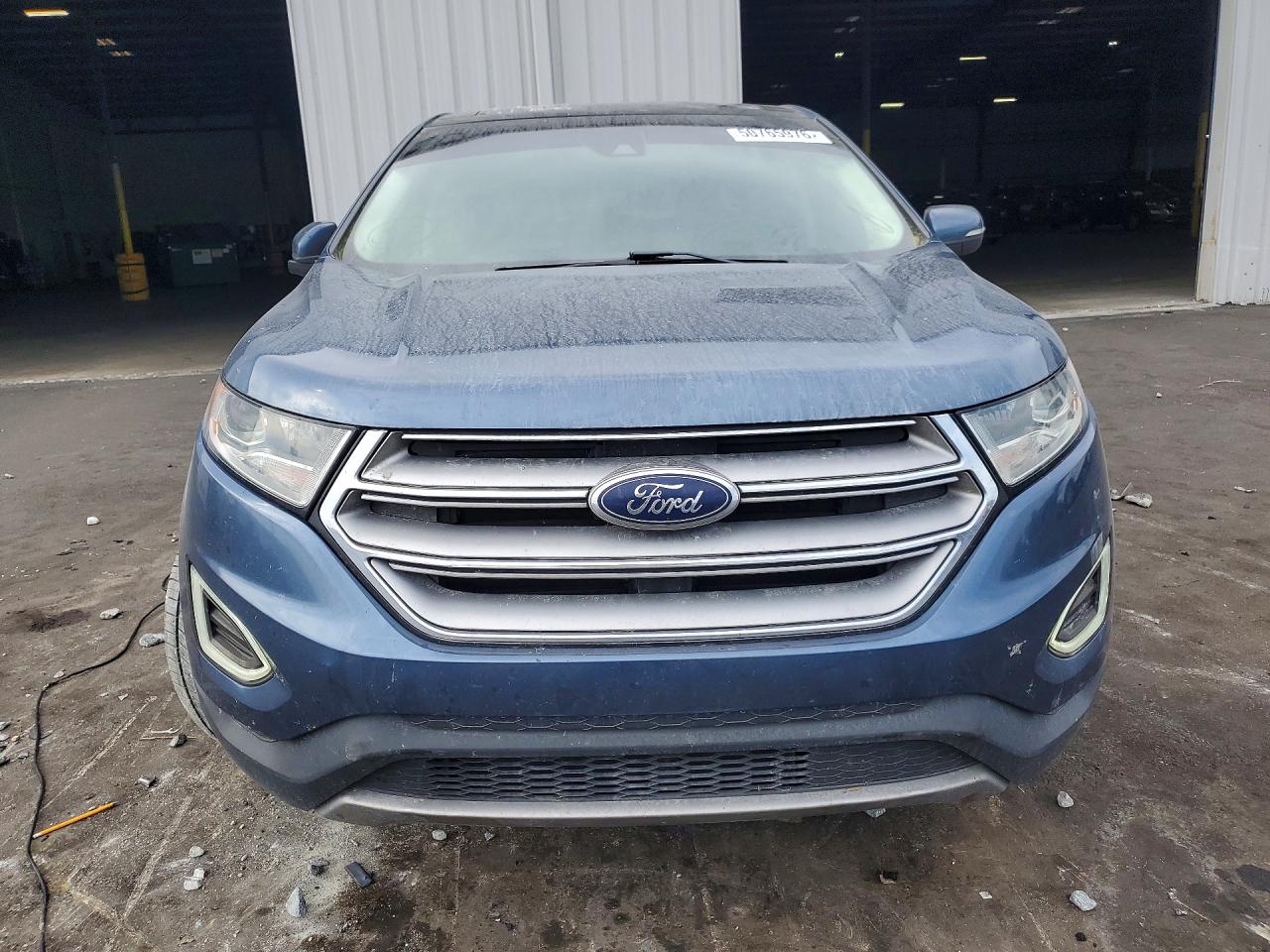 2018 Ford Edge Titanium Blue vin: 2FMPK3K95JBB93585