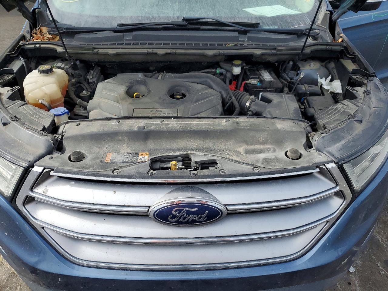 2018 Ford Edge Titanium Blue vin: 2FMPK3K95JBB93585