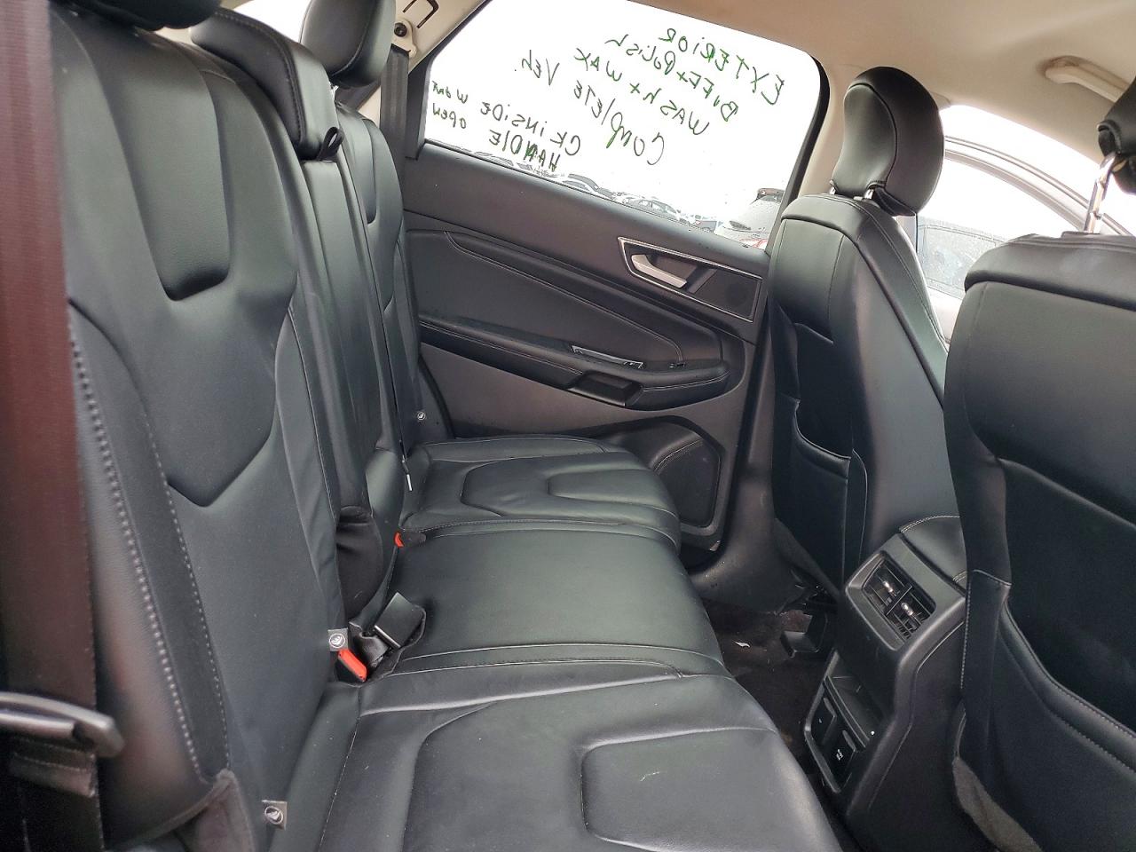 2016 Ford Edge Titanium Black vin: 2FMPK3K96GBB88498