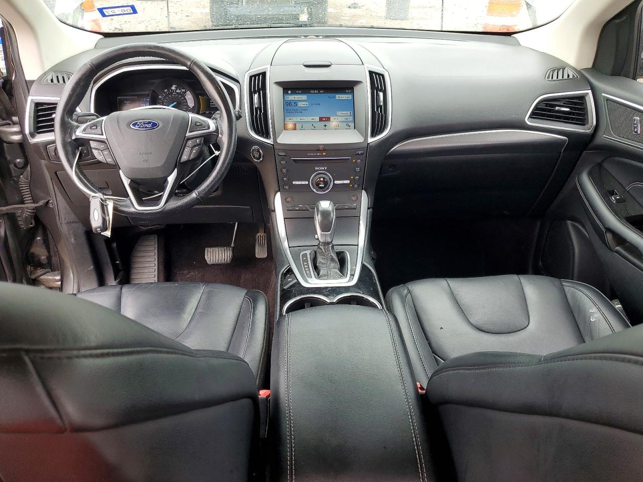 2016 Ford Edge Titanium Black vin: 2FMPK3K96GBB88498