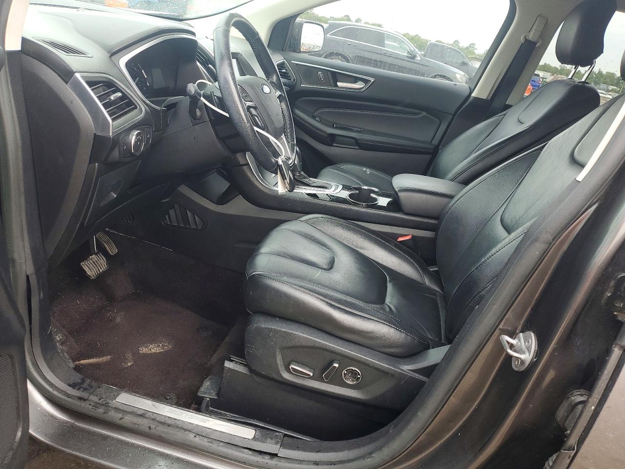 2016 Ford Edge Titanium Black vin: 2FMPK3K96GBB88498