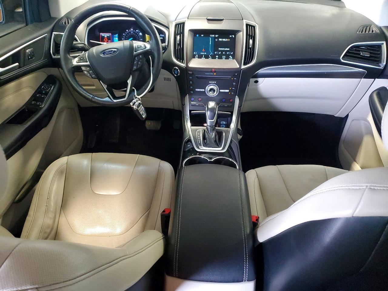 2017 Ford Edge Titanium Orange vin: 2FMPK3K97HBC17590