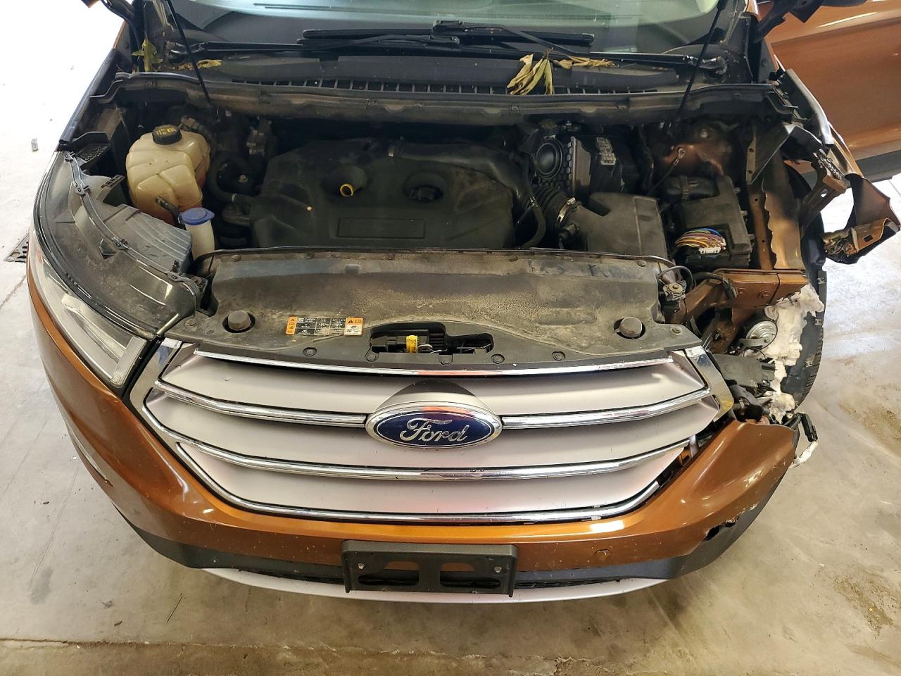 2017 Ford Edge Titanium Orange vin: 2FMPK3K97HBC17590