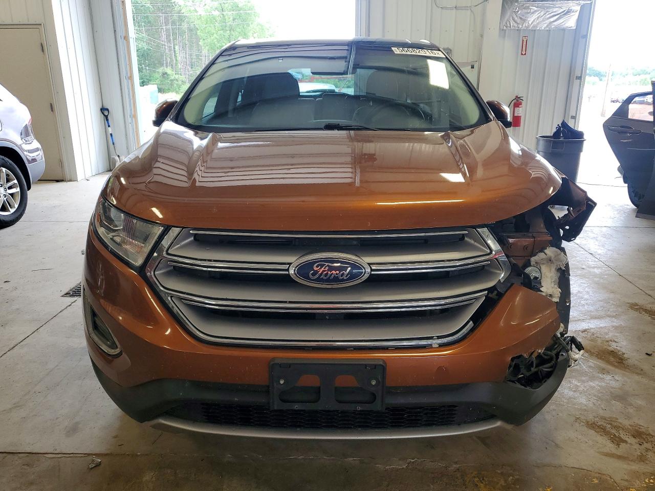 2017 Ford Edge Titanium Orange vin: 2FMPK3K97HBC17590