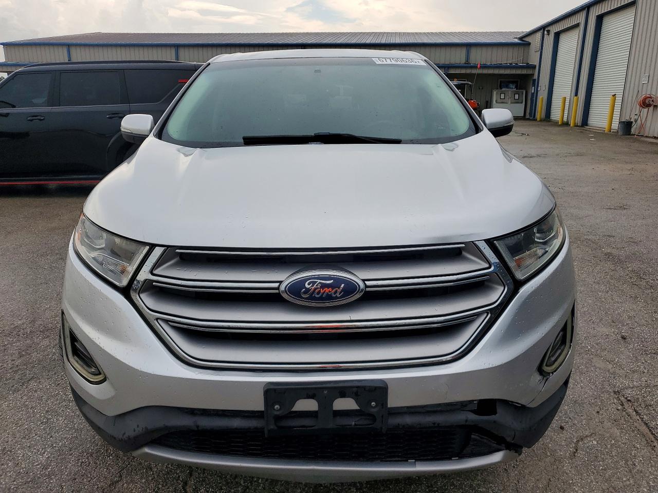 2018 Ford Edge Titanium Silver vin: 2FMPK3K97JBB43853