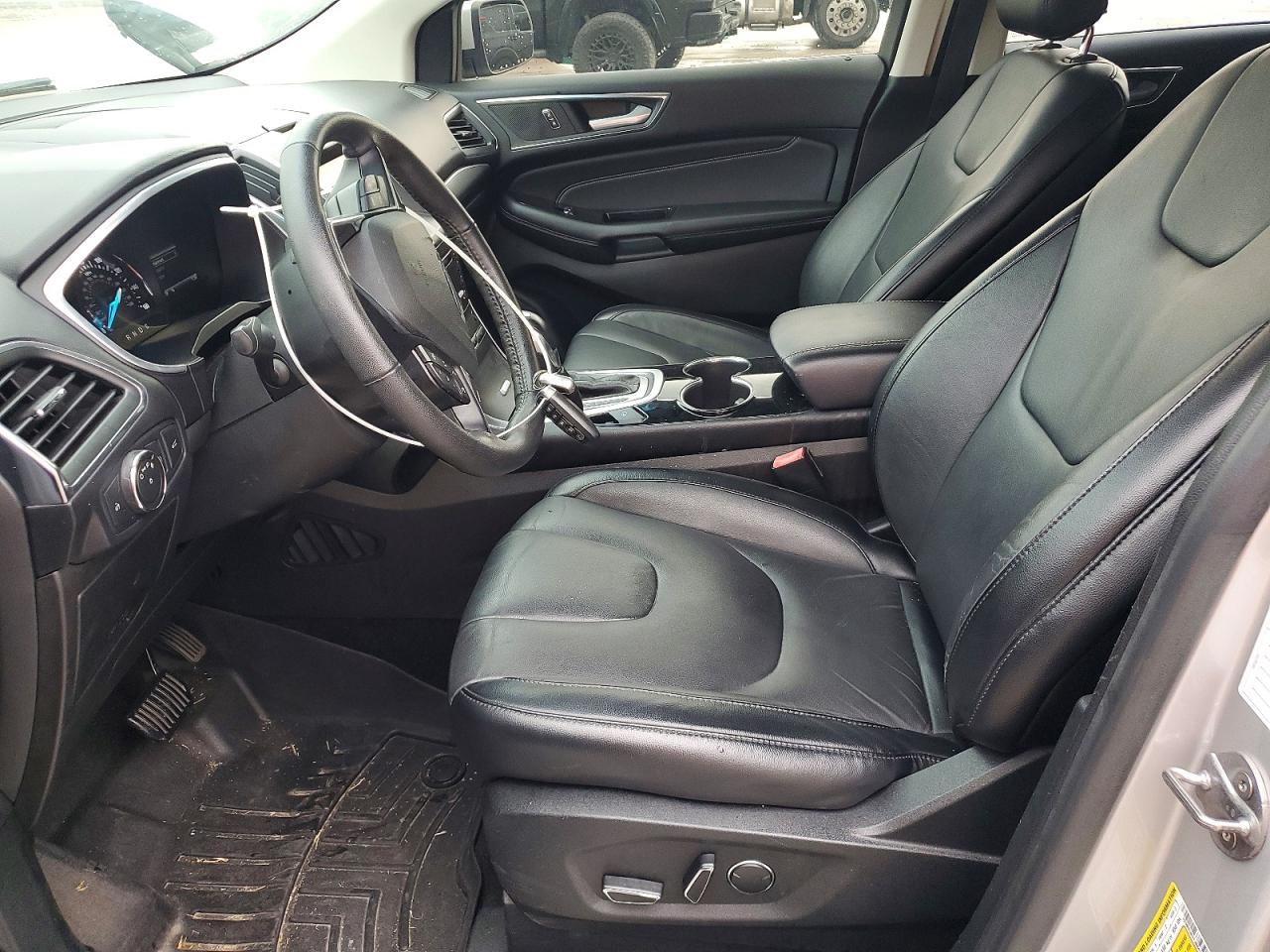 2018 Ford Edge Titanium Silver vin: 2FMPK3K97JBB43853