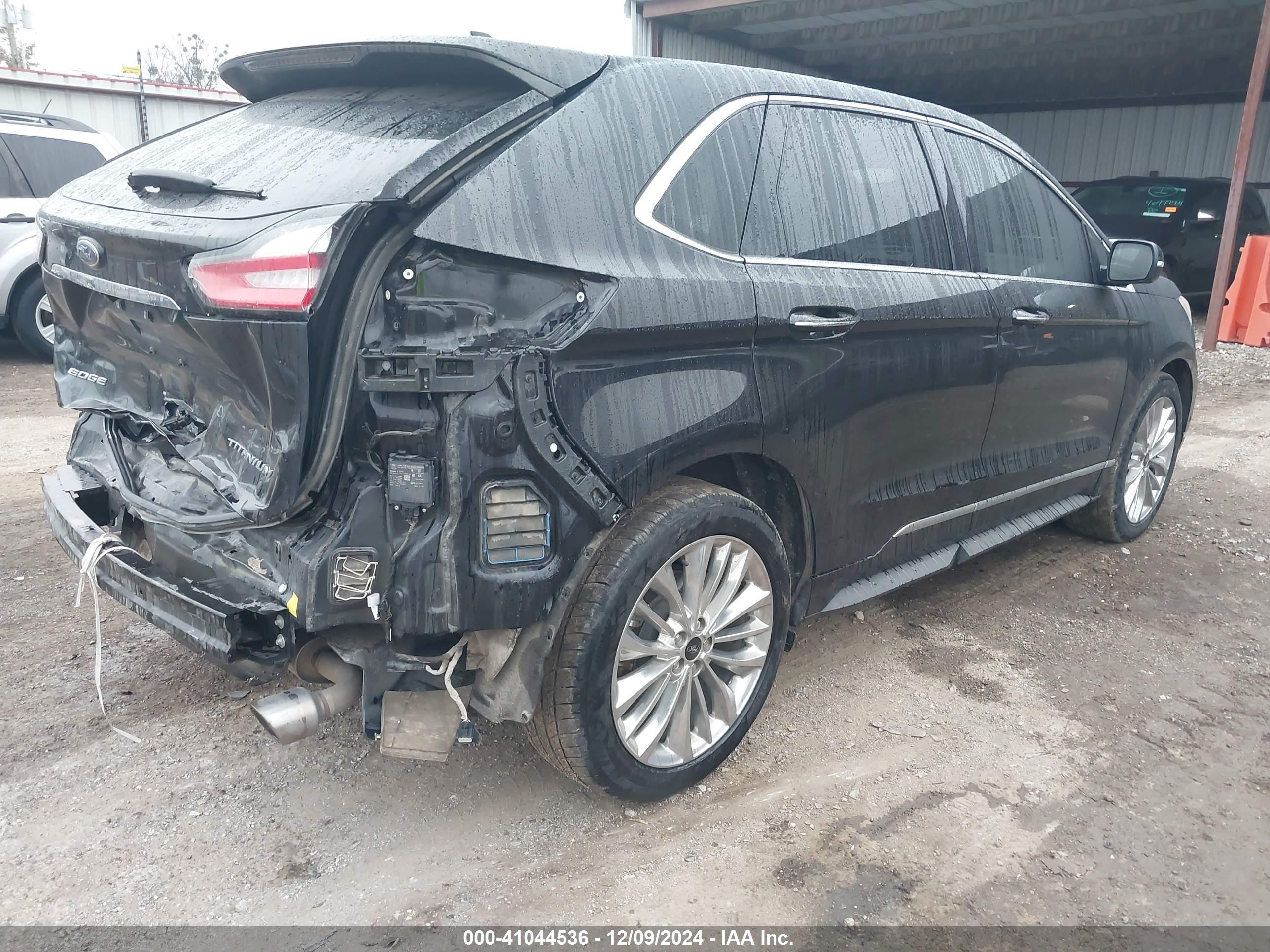 2020 Ford Edge Titanium Black vin: 2FMPK3K97LBB50417