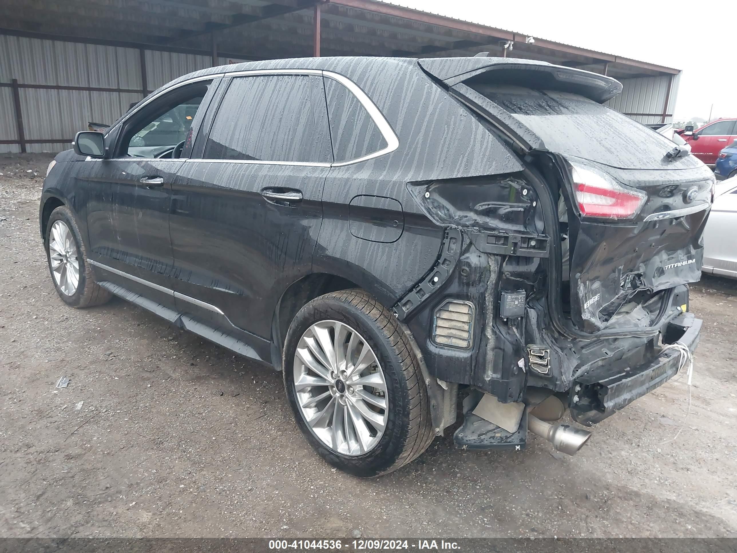 2020 Ford Edge Titanium Black vin: 2FMPK3K97LBB50417