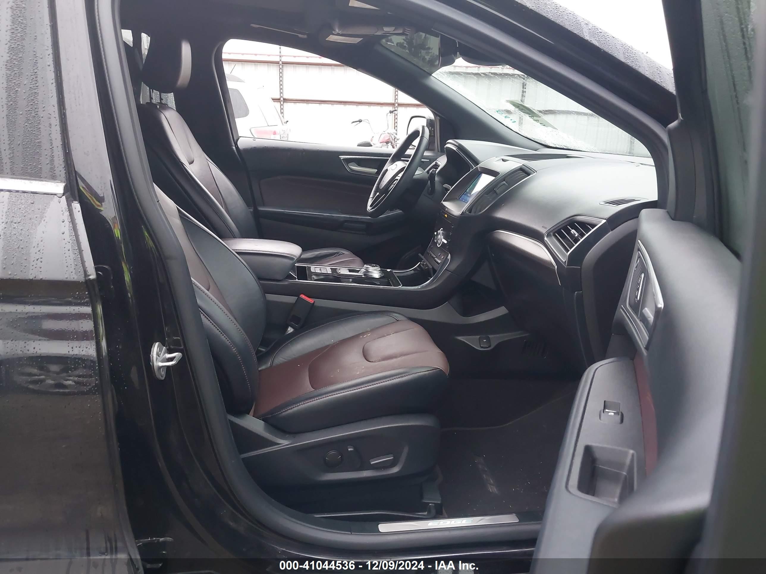 2020 Ford Edge Titanium Black vin: 2FMPK3K97LBB50417
