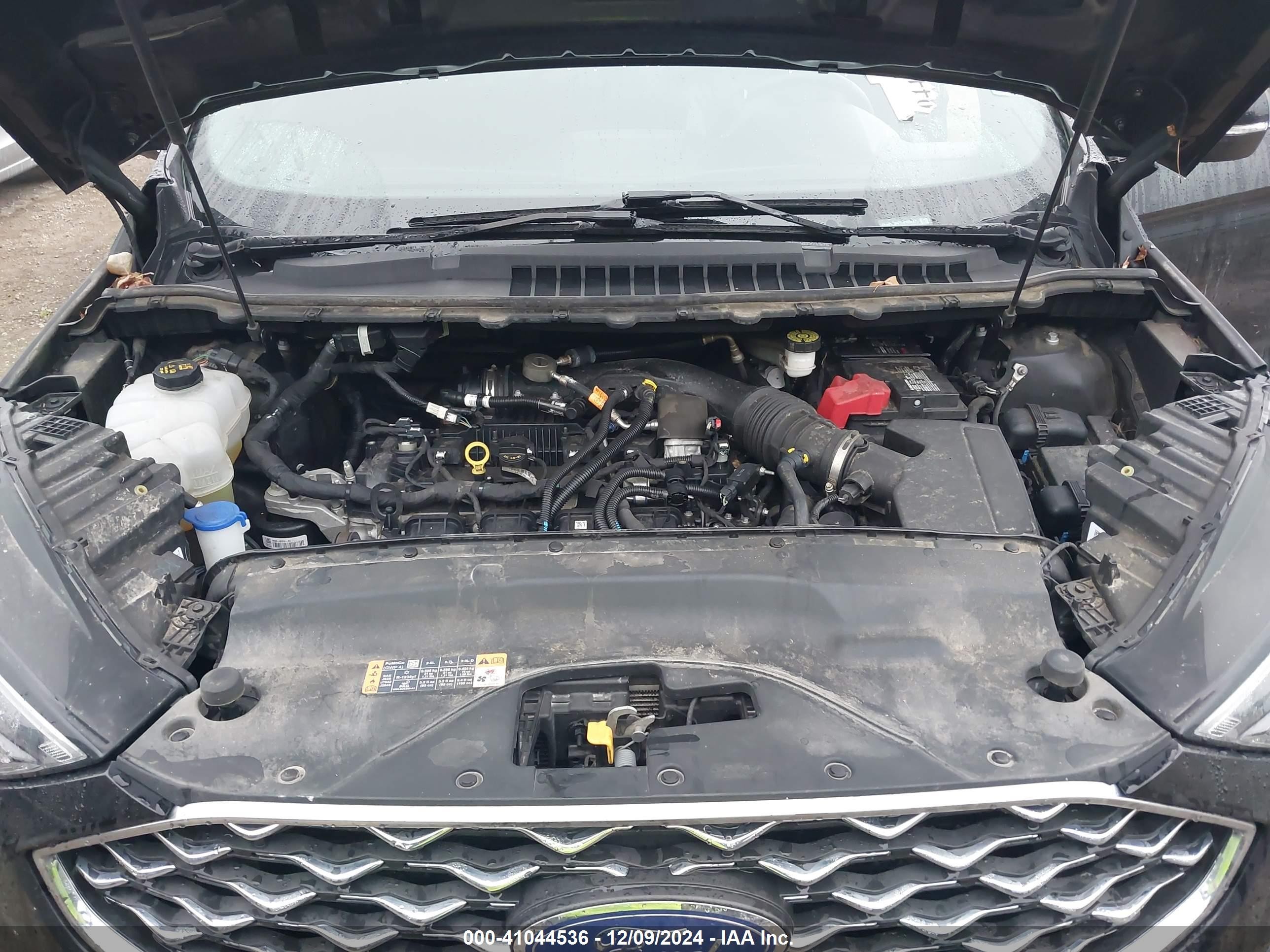 2020 Ford Edge Titanium Black vin: 2FMPK3K97LBB50417