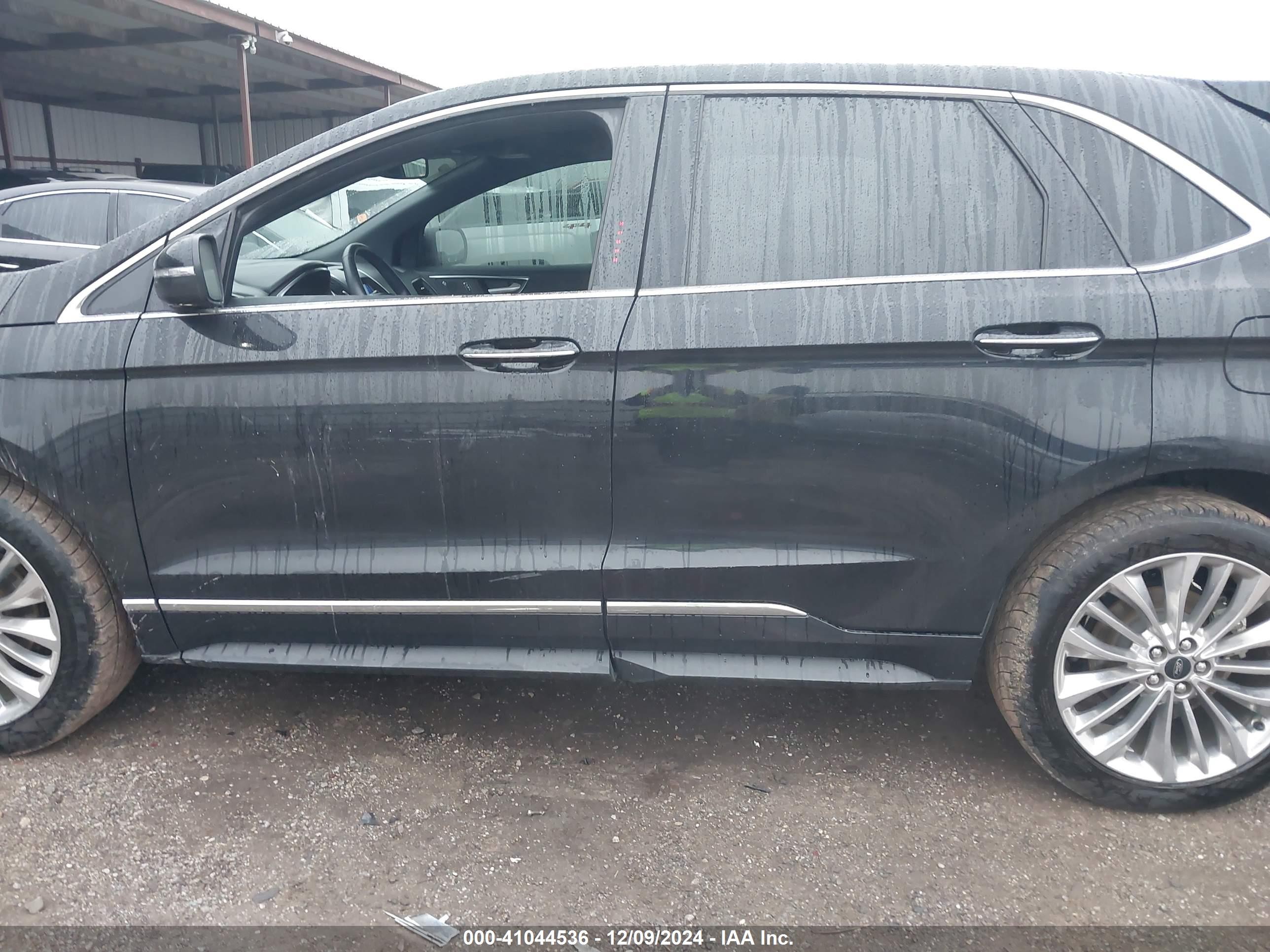 2020 Ford Edge Titanium Black vin: 2FMPK3K97LBB50417