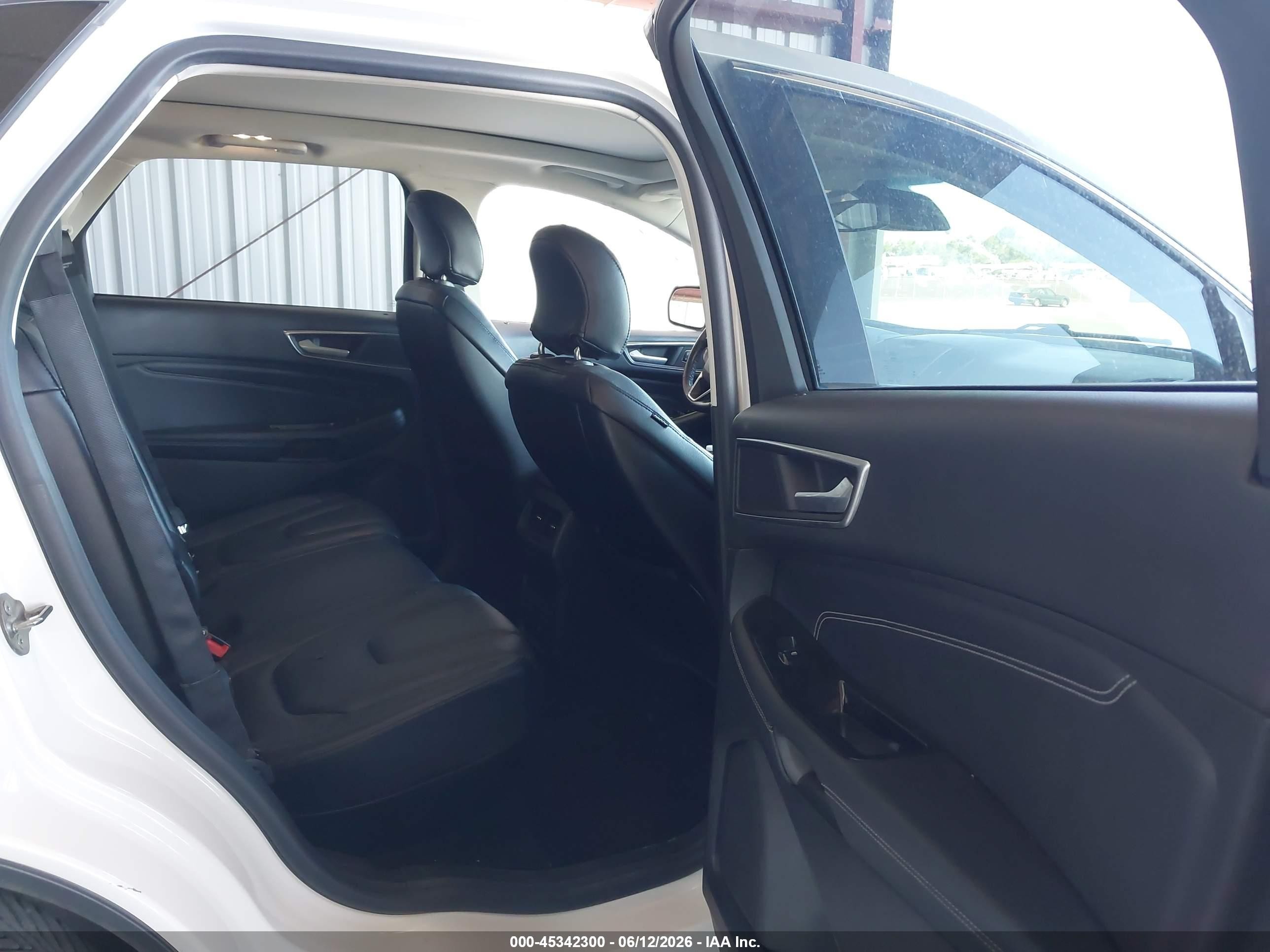 2015 Ford Edge Titanium Белый vin: 2FMPK3K98FBC35335