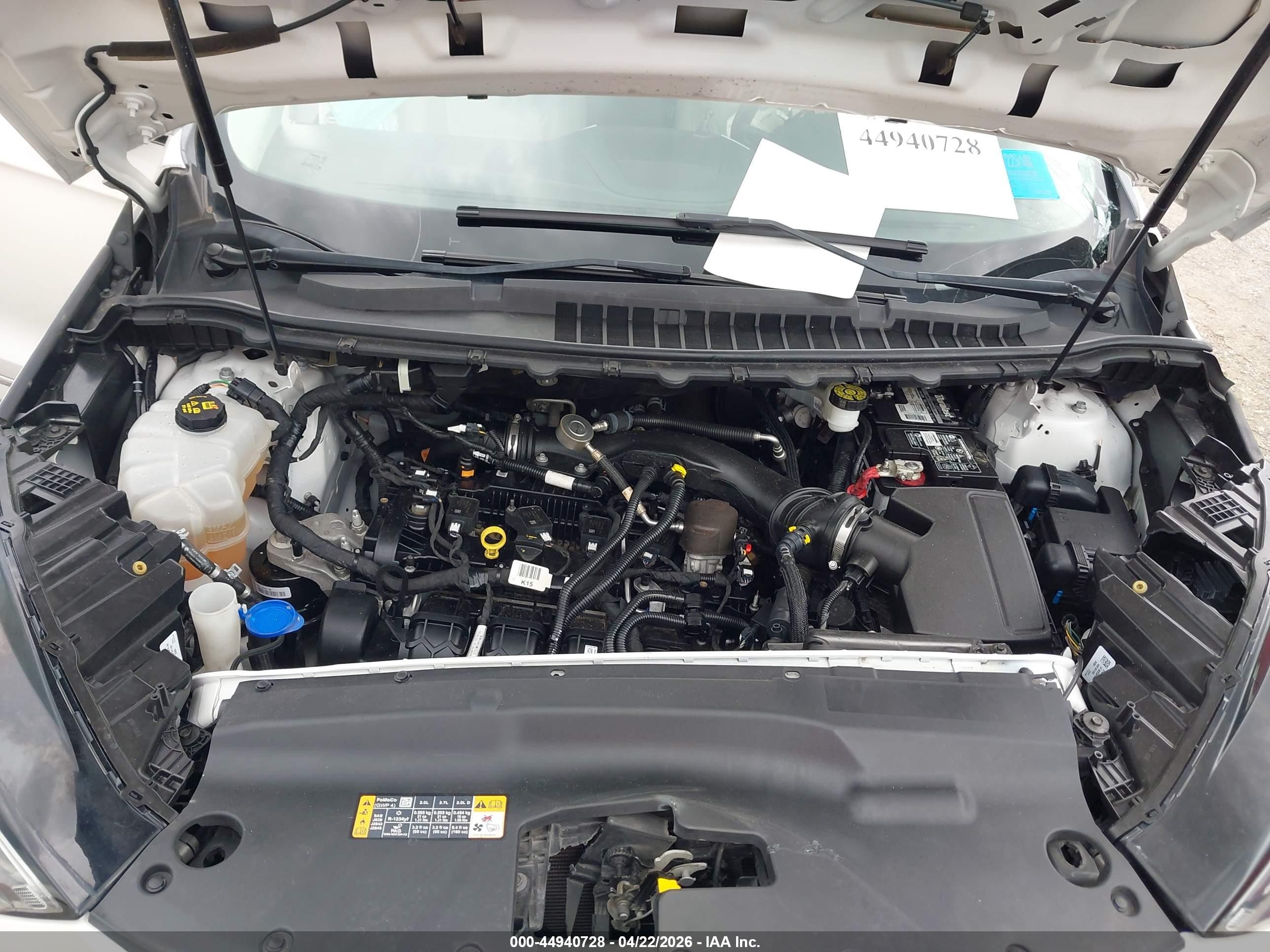 2019 Ford Edge Titanium White vin: 2FMPK3K98KBC72587