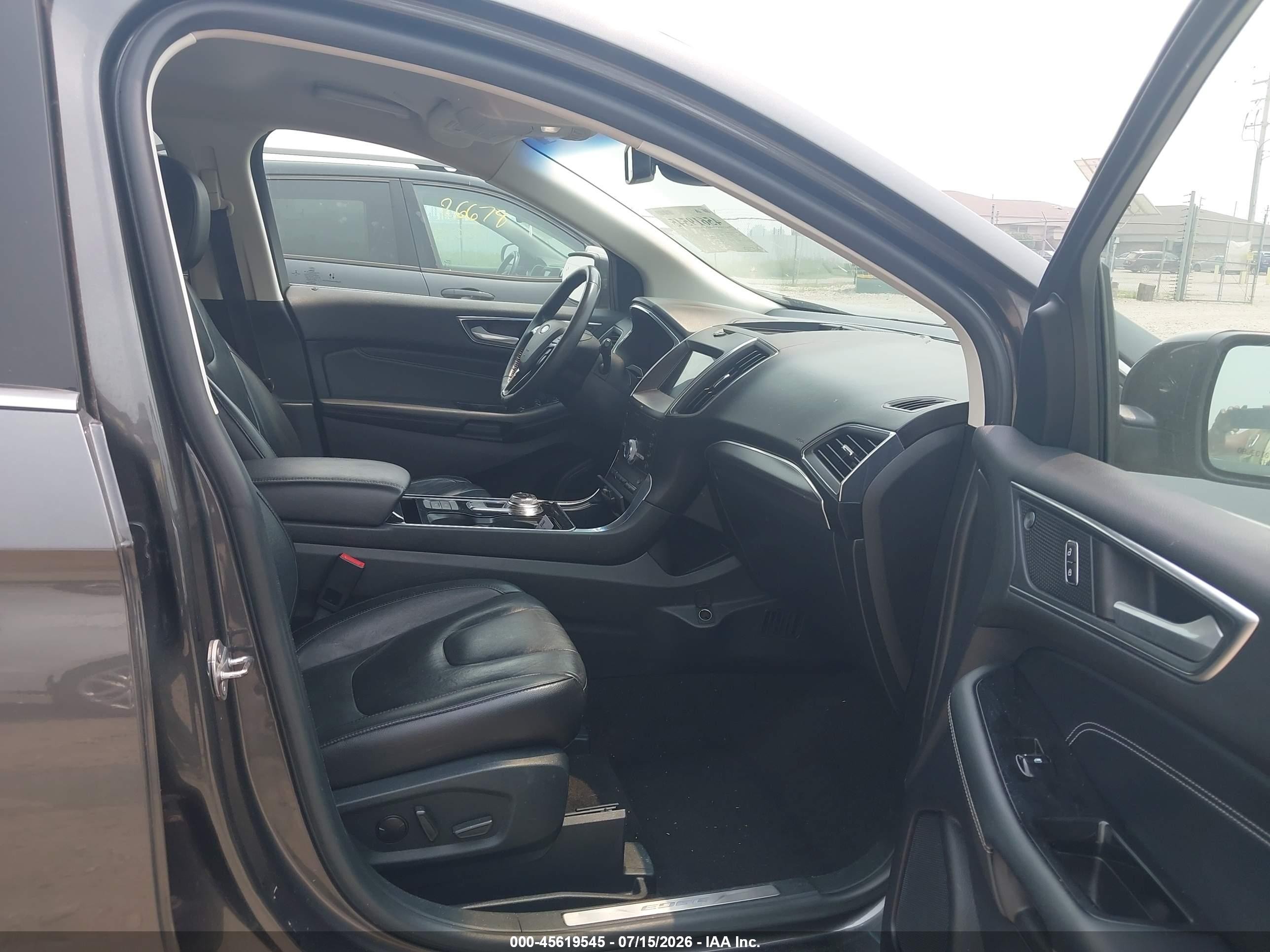 2020 Ford Edge Titanium Gray vin: 2FMPK3K98LBA56191