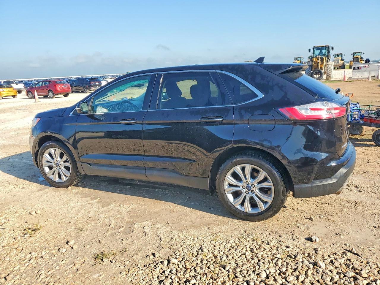 2020 Ford Edge Titanium Black vin: 2FMPK3K98LBA77266