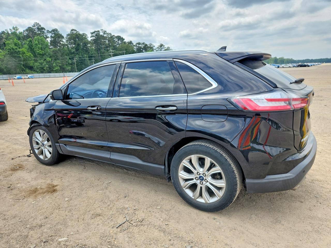 2019 Ford Edge Titanium Black vin: 2FMPK3K99KBB54418