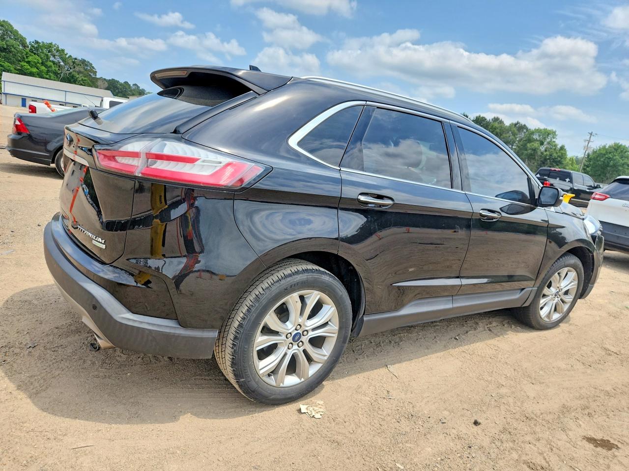 2019 Ford Edge Titanium Black vin: 2FMPK3K99KBB54418